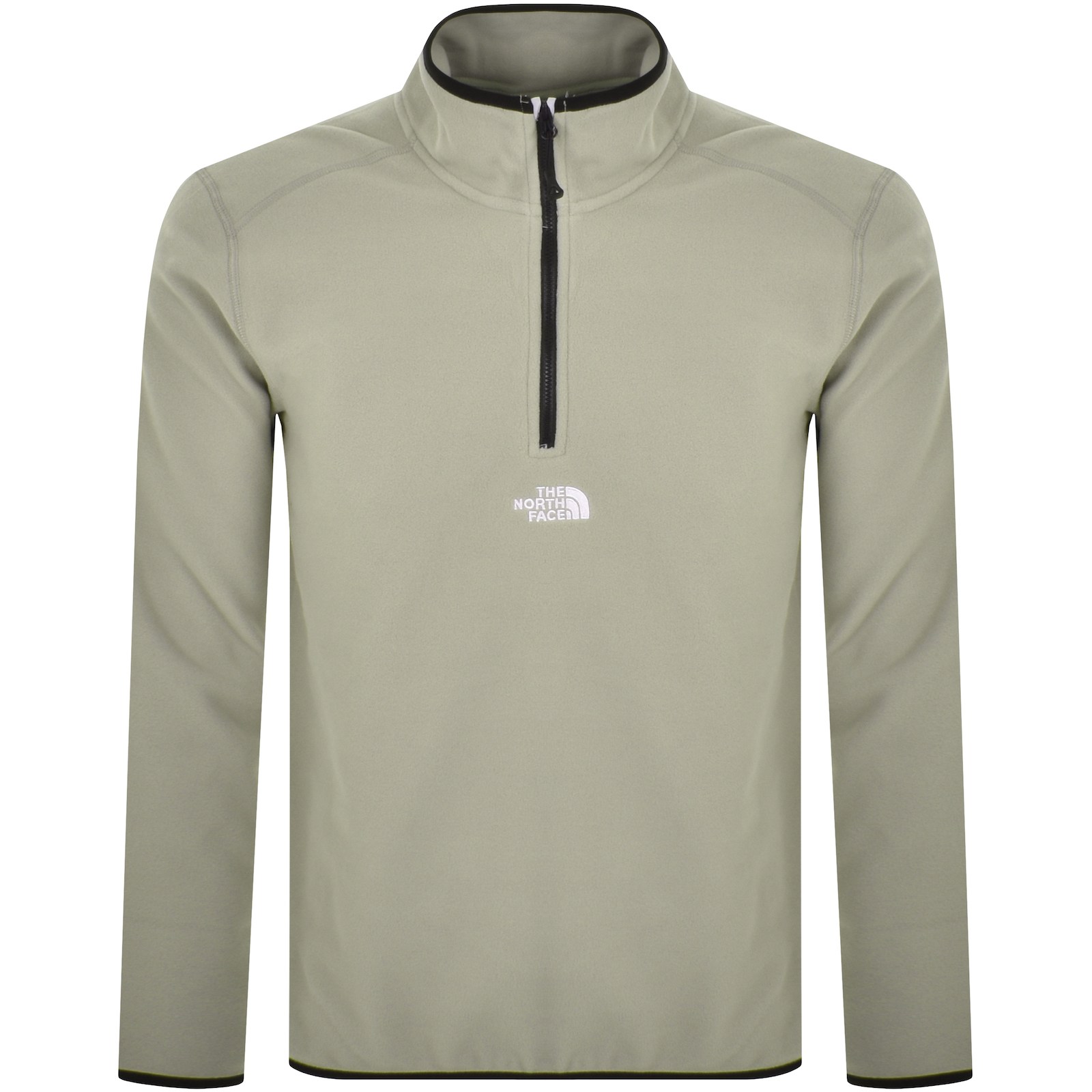 Shop The North Face Fleece Sweatshirt Grey