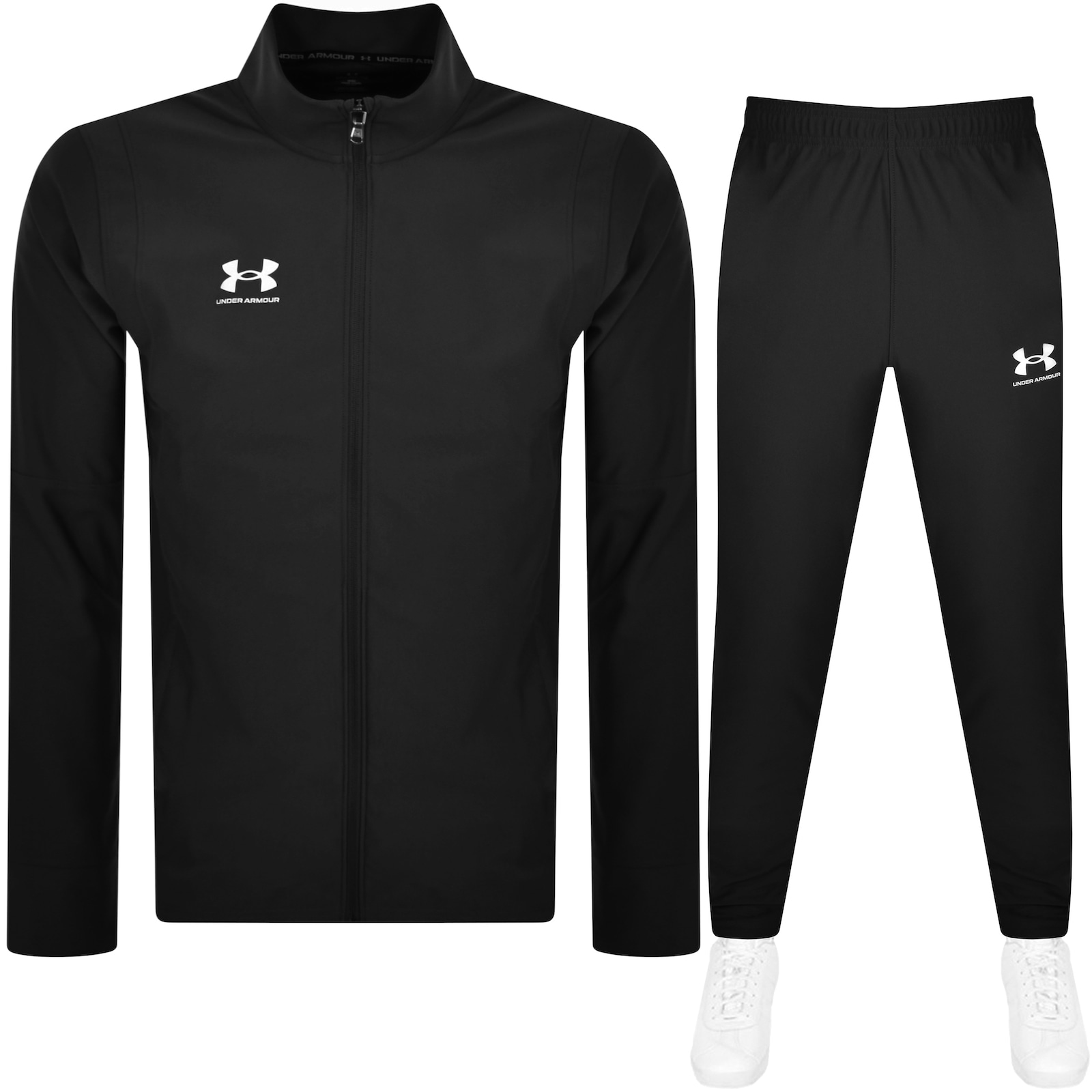 Shop Under Armour Fitted Tracksuit Black