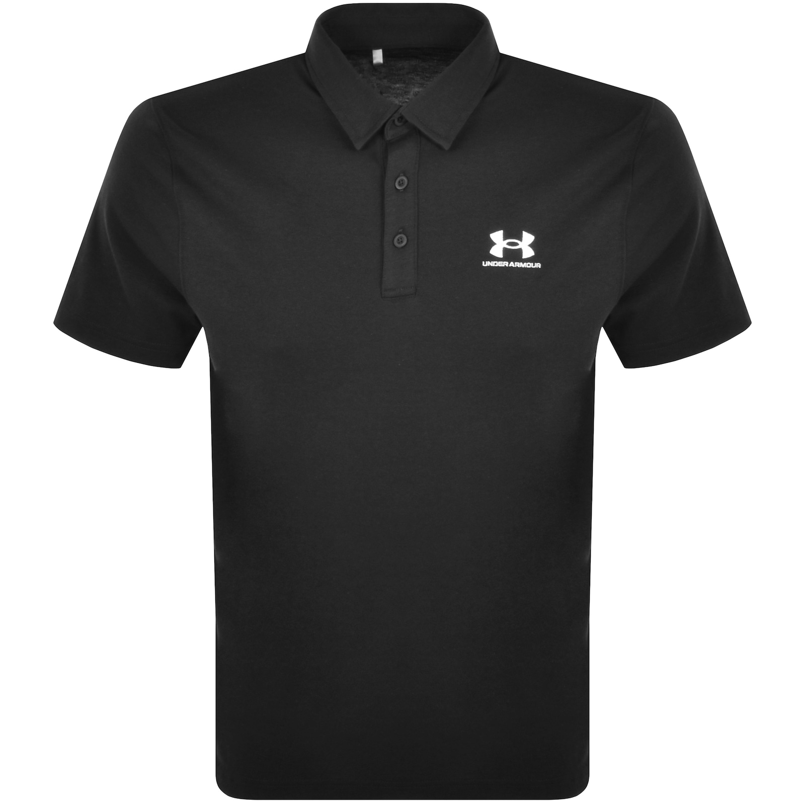 Shop Under Armour Icon Polo T Shirt Black