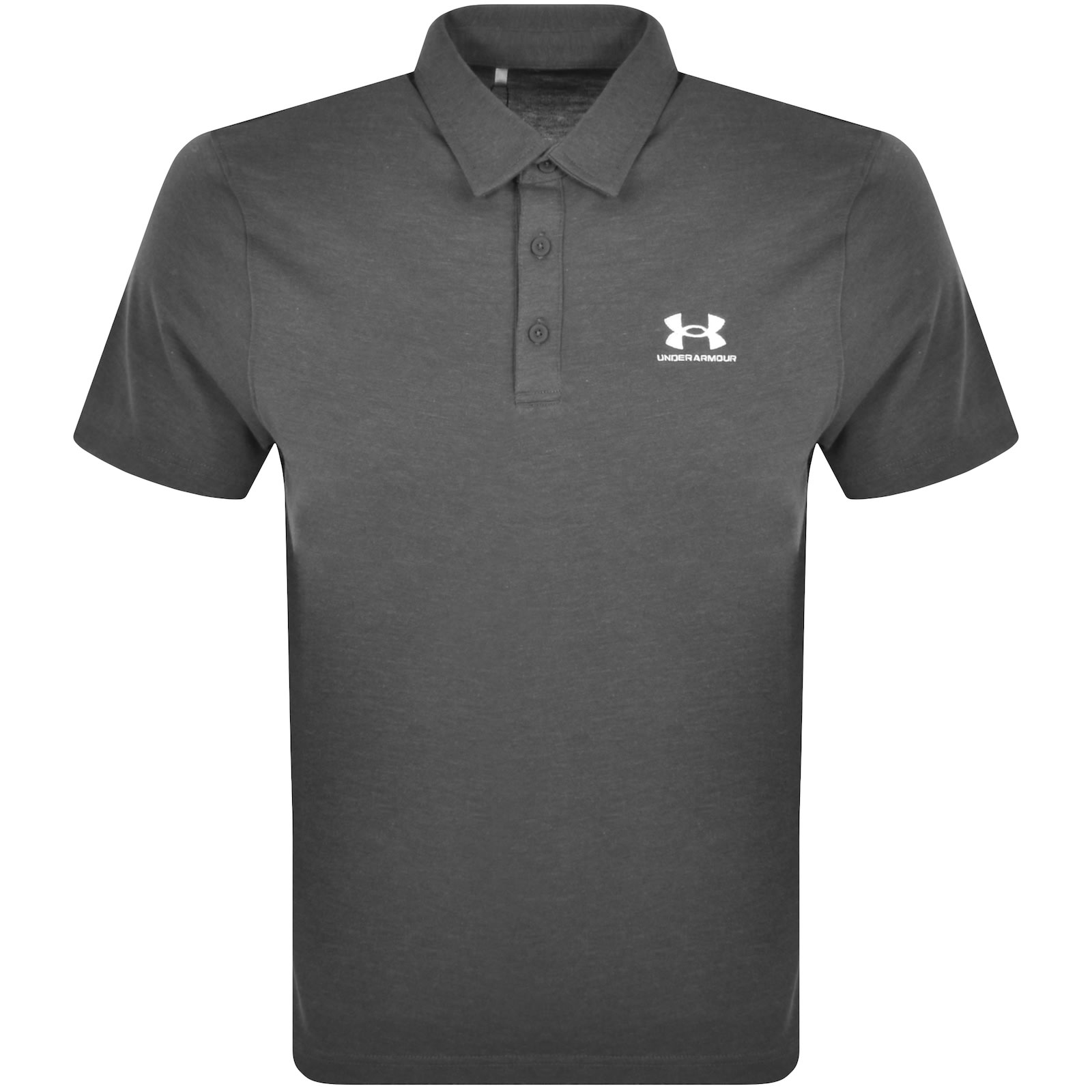 Shop Under Armour Icon Polo T Shirt Grey