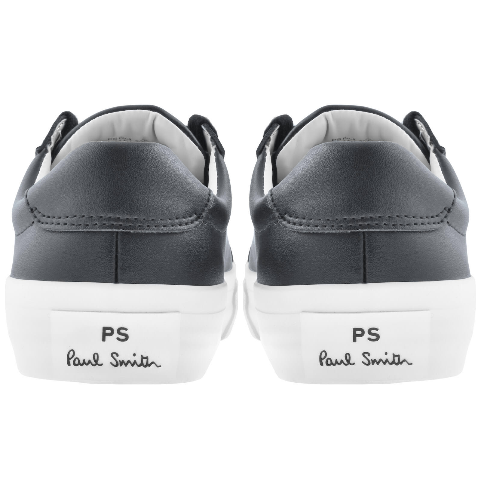 Shop Paul Smith Amos Trainers Navy