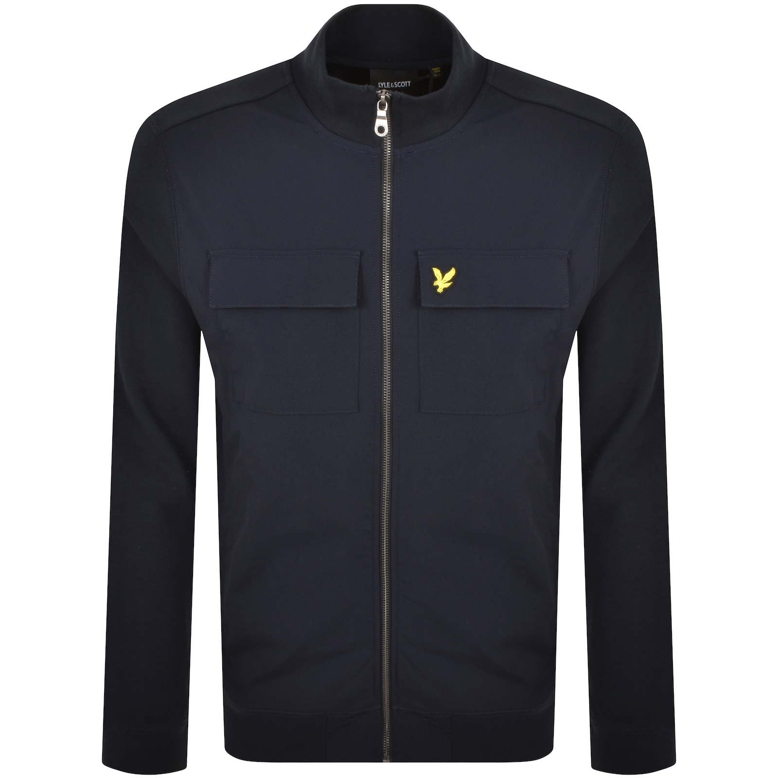 LYLE & SCOTT LYLE AND SCOTT HYBRID TRACK JACKET NAVY 