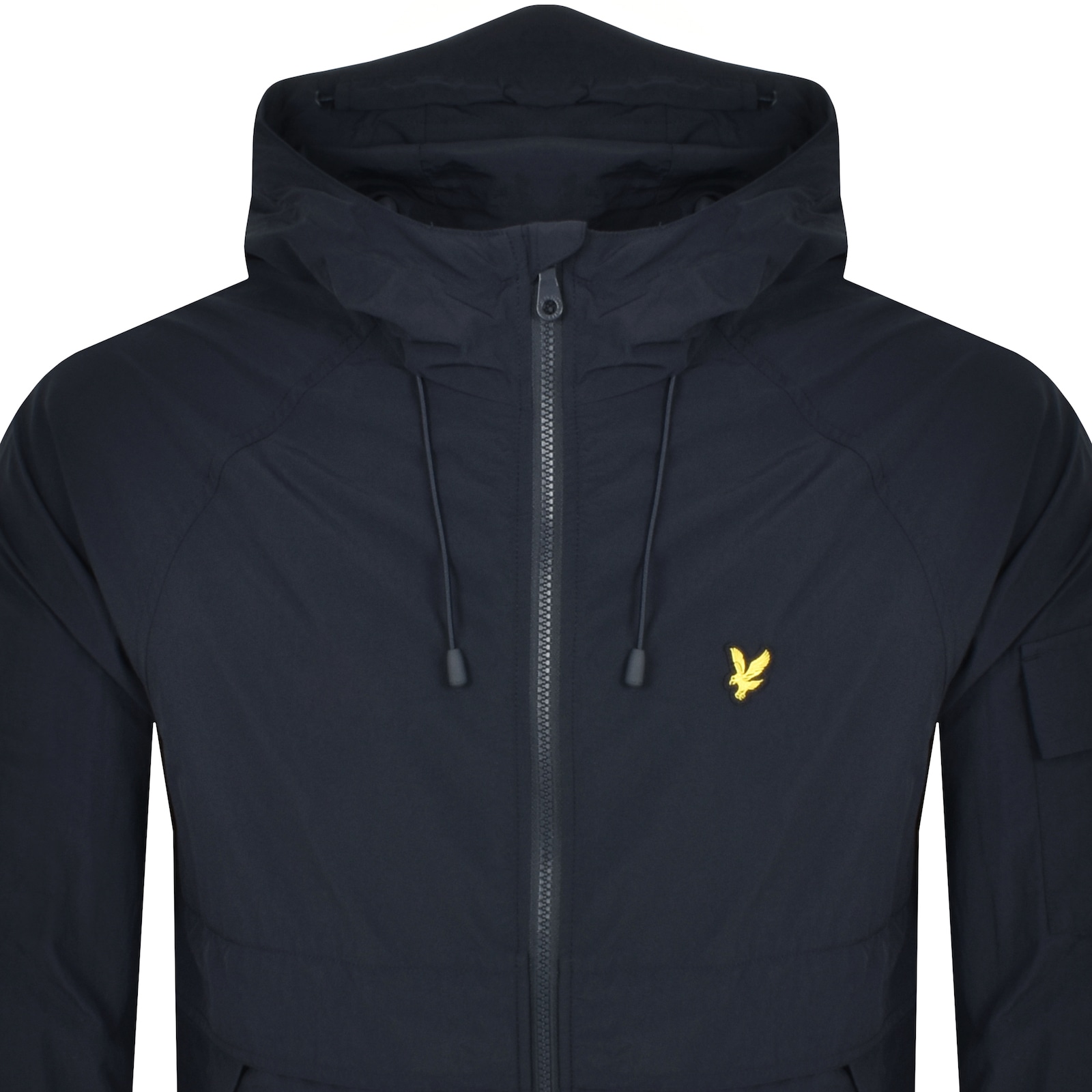 Shop Lyle & Scott Lyle And Scott Windbreaker Jacket Navy