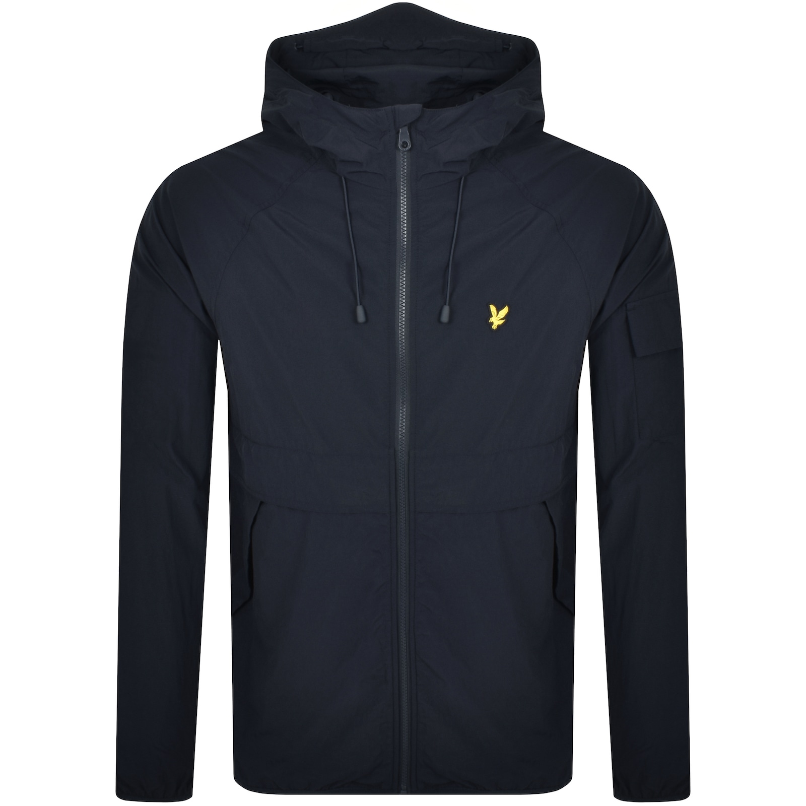 Shop Lyle & Scott Lyle And Scott Windbreaker Jacket Navy