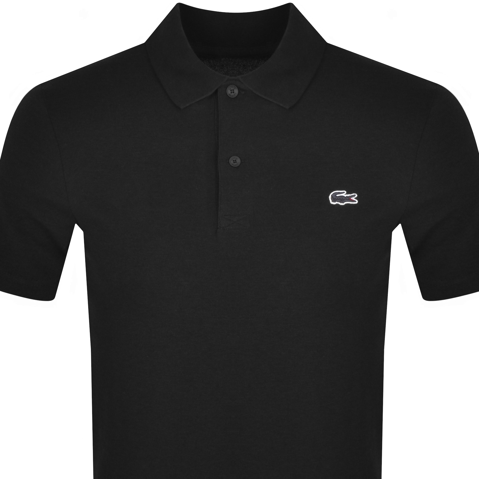 Lacoste Classic Fit Original L.12.12 Polo Clothing In Black