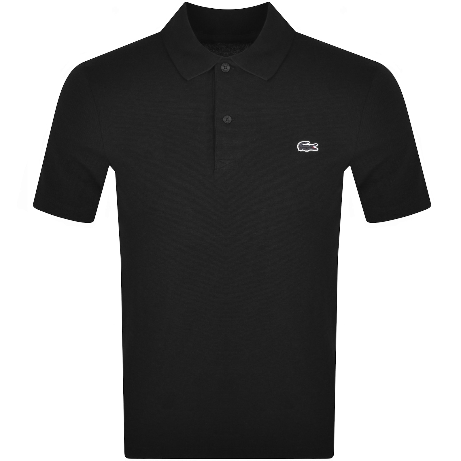 Lacoste Classic Fit Original L.12.12 Polo Clothing In Black