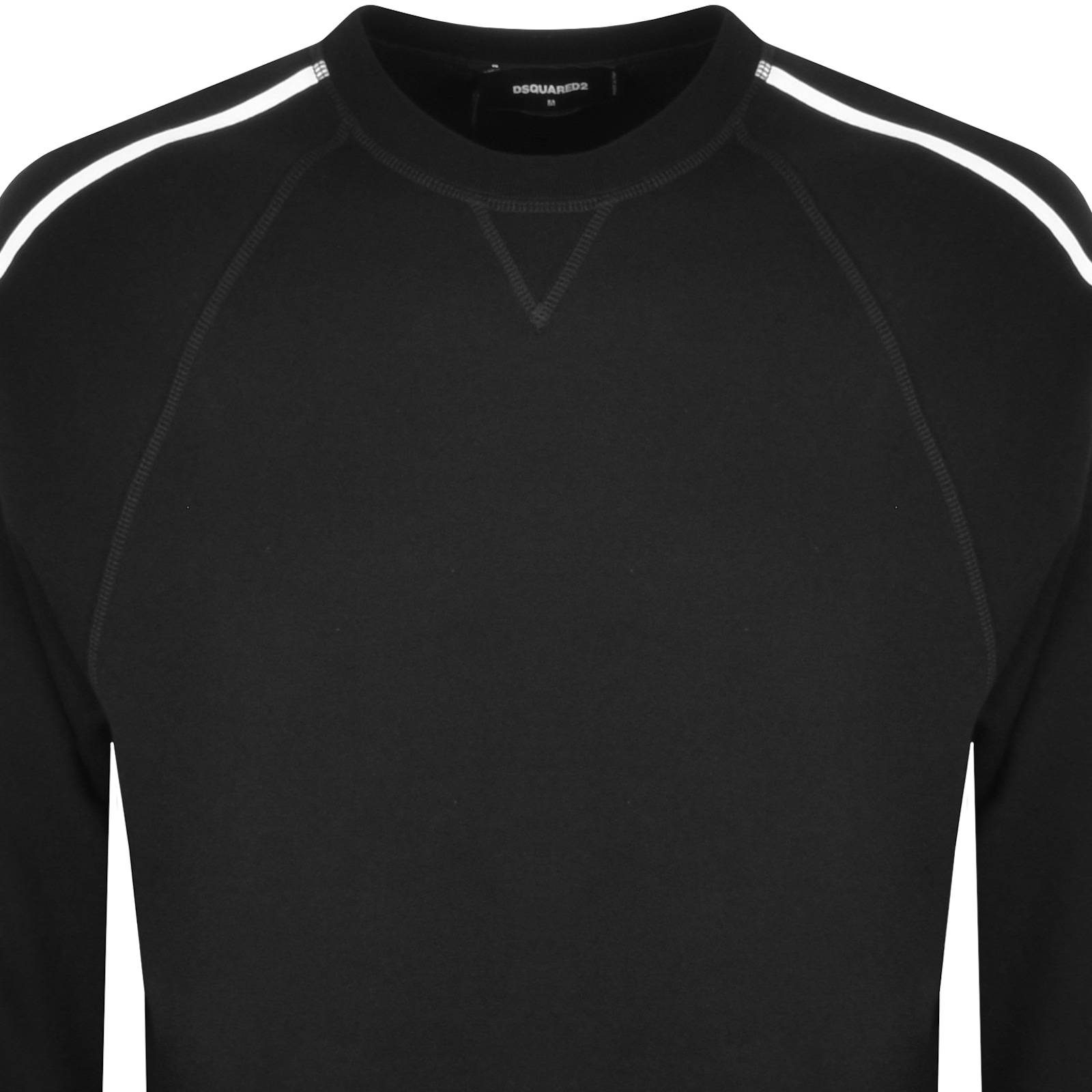 Dsquared2 Man Sweatshirt Black Size L Cotton In Black