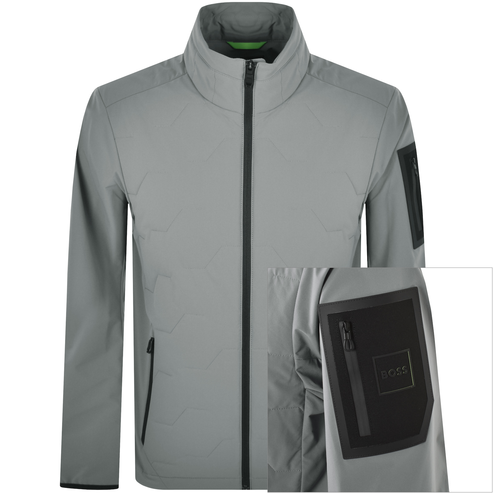 Shop Boss Athleisure Boss J Bane Jacket Grey