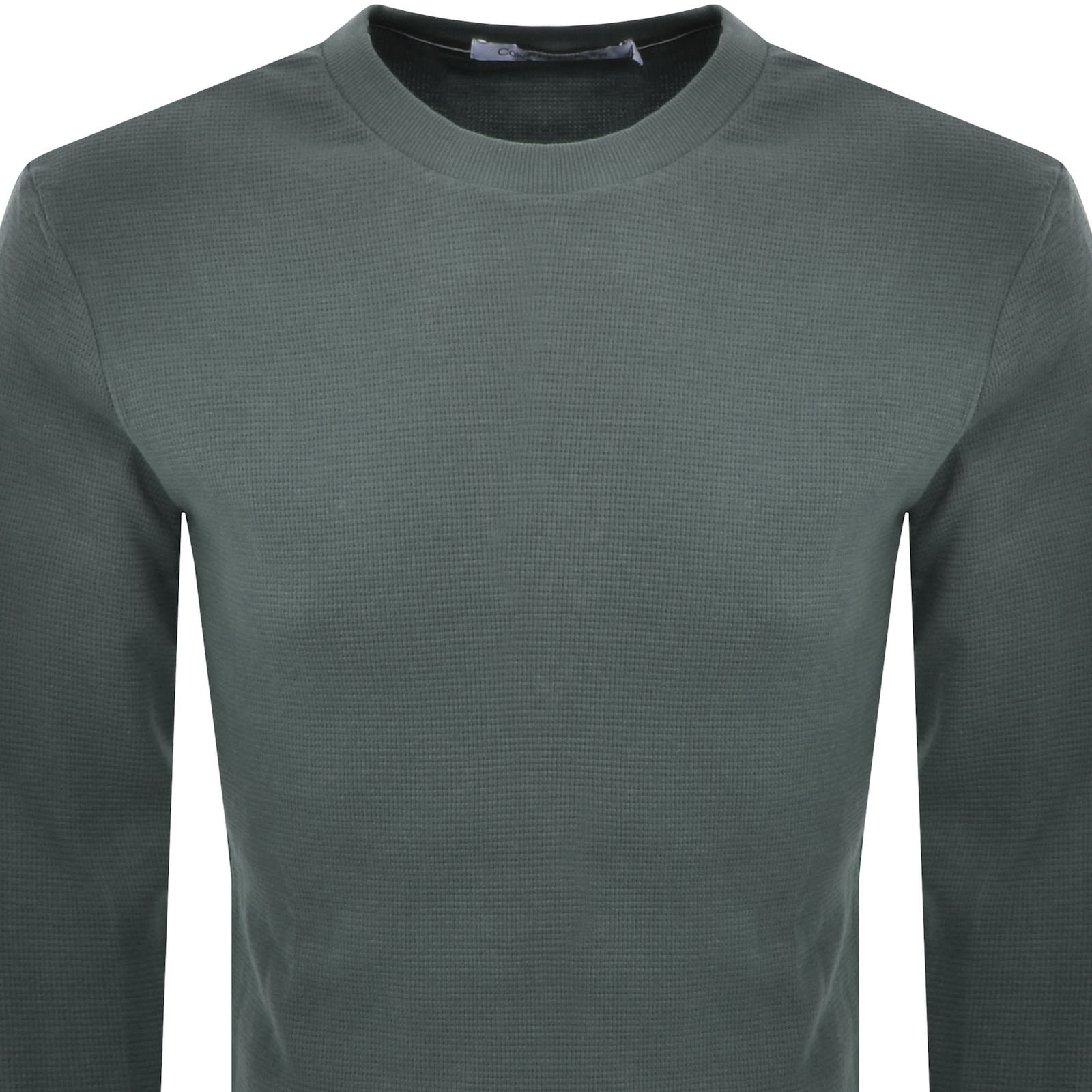 Shop Calvin Klein Jeans Waffle T Shirt Grey