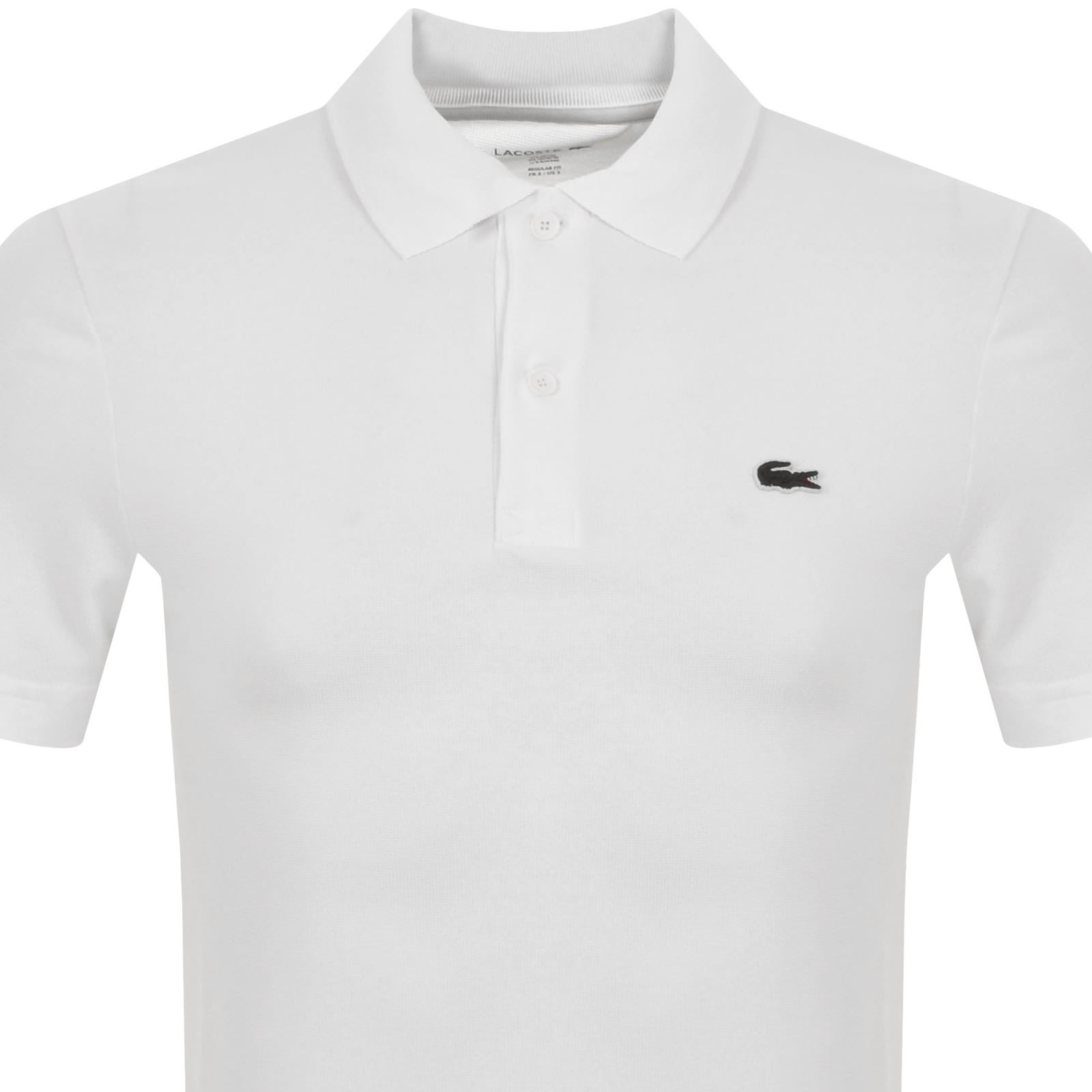 Shop Lacoste Short Sleeved Polo T Shirt White