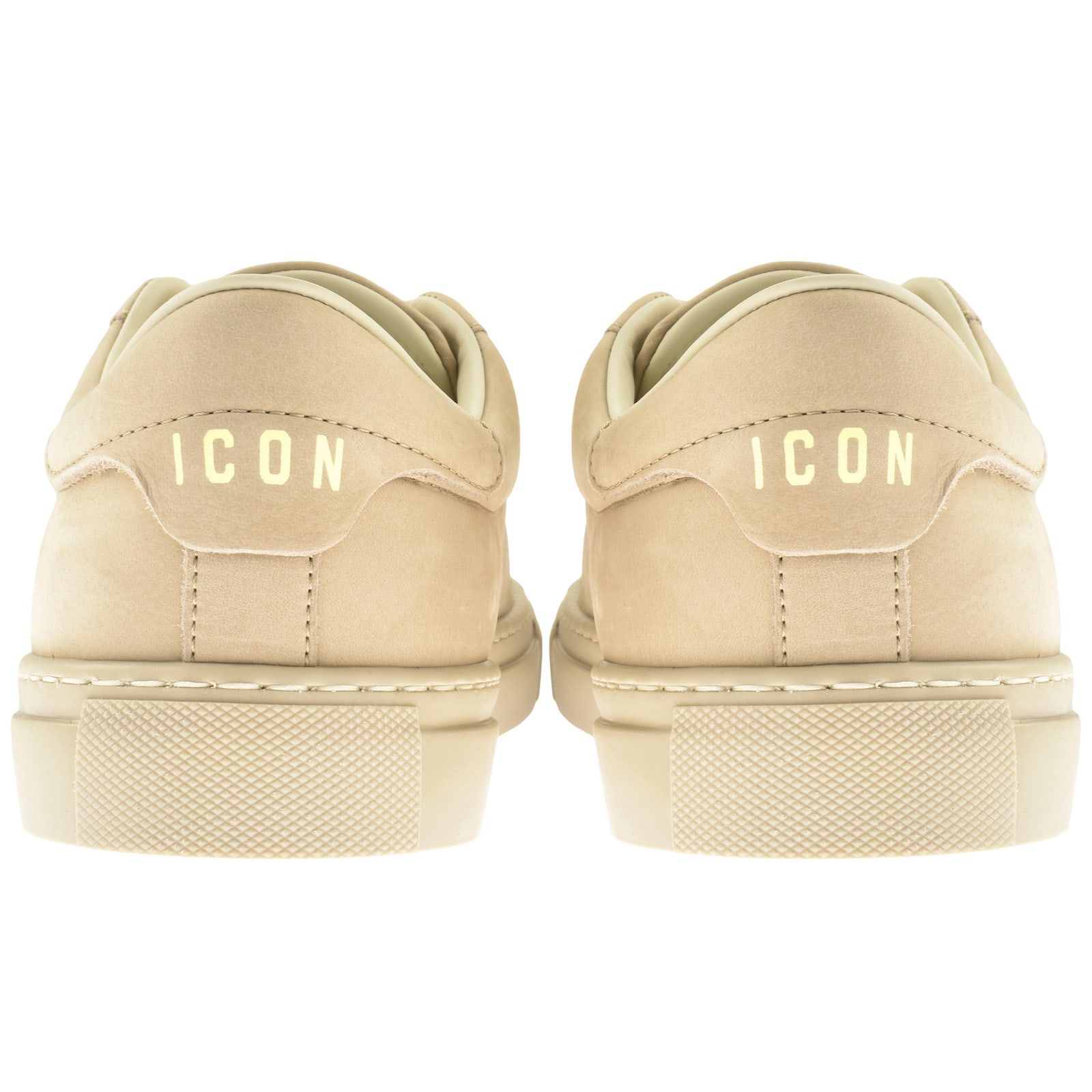 Shop Dsquared2 Cassetta Trainers Beige