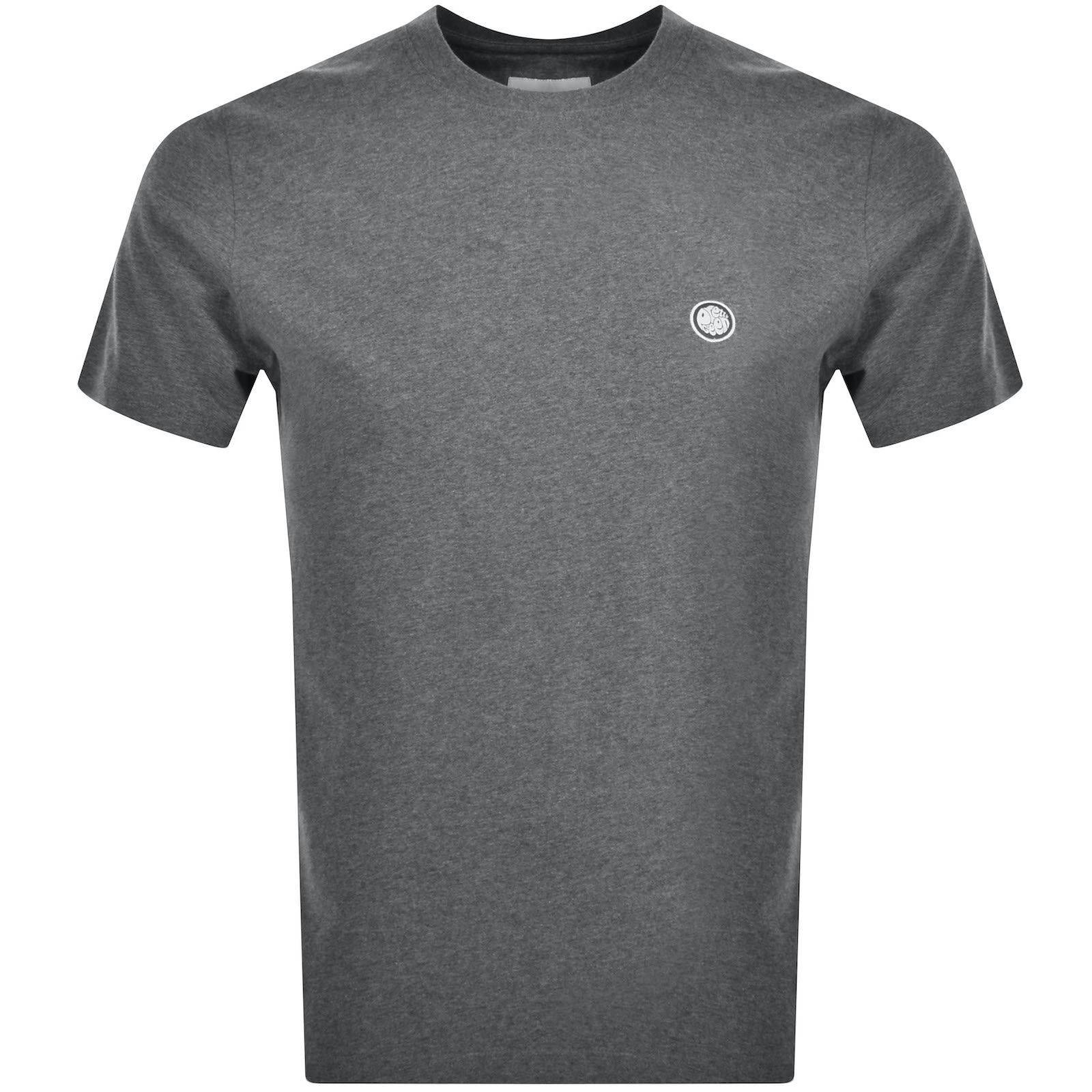 Shop Pretty Green Mitchell Crew Neck T Shirt Grey