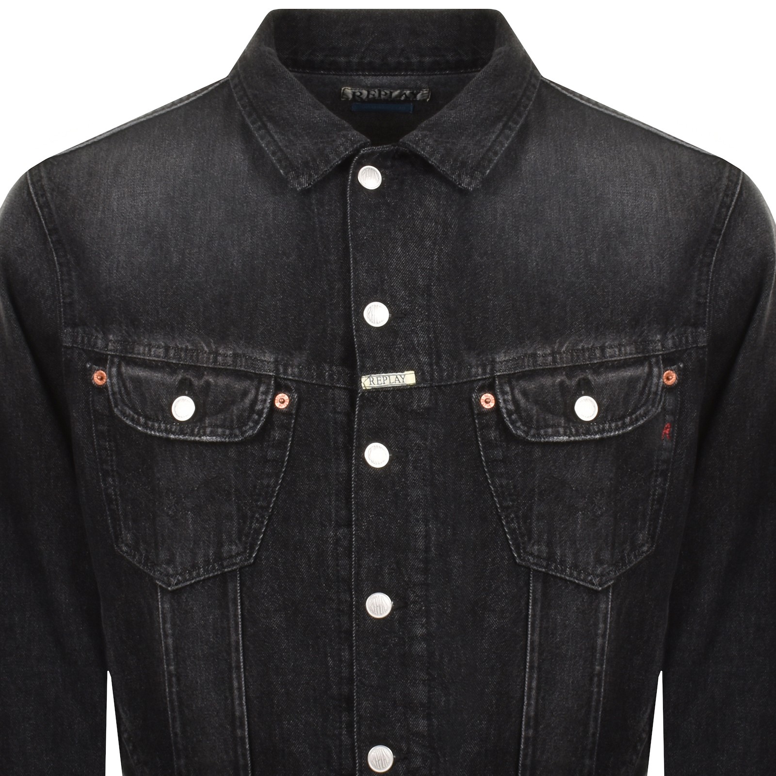 REPLAY REPLAY DENIM JACKET BLACK
