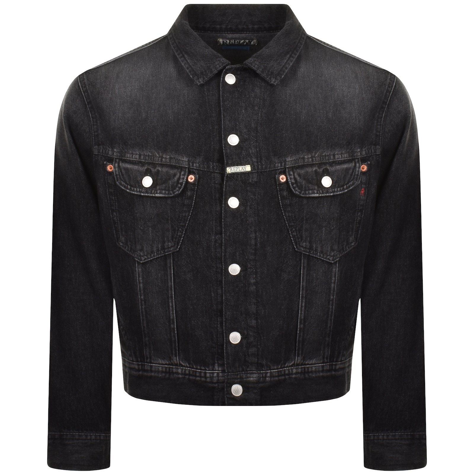 REPLAY REPLAY DENIM JACKET BLACK