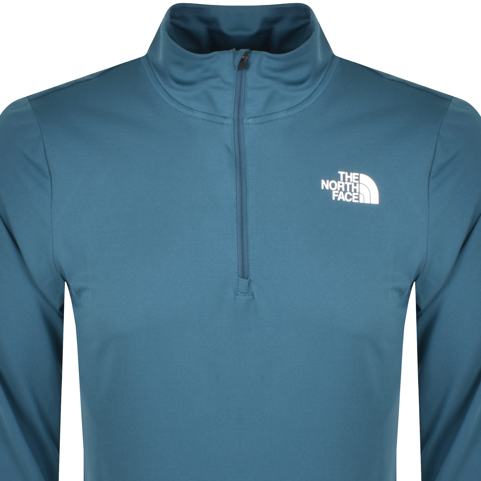 Shop The North Face 24/7 Quarter Zip T Shirt Blue