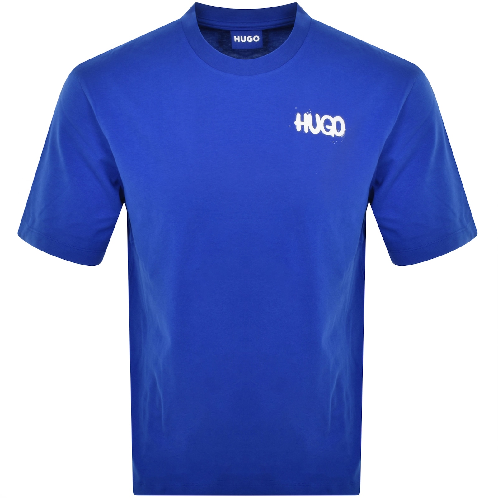 Shop Hugo Blue Nimayliti T Shirt Blue