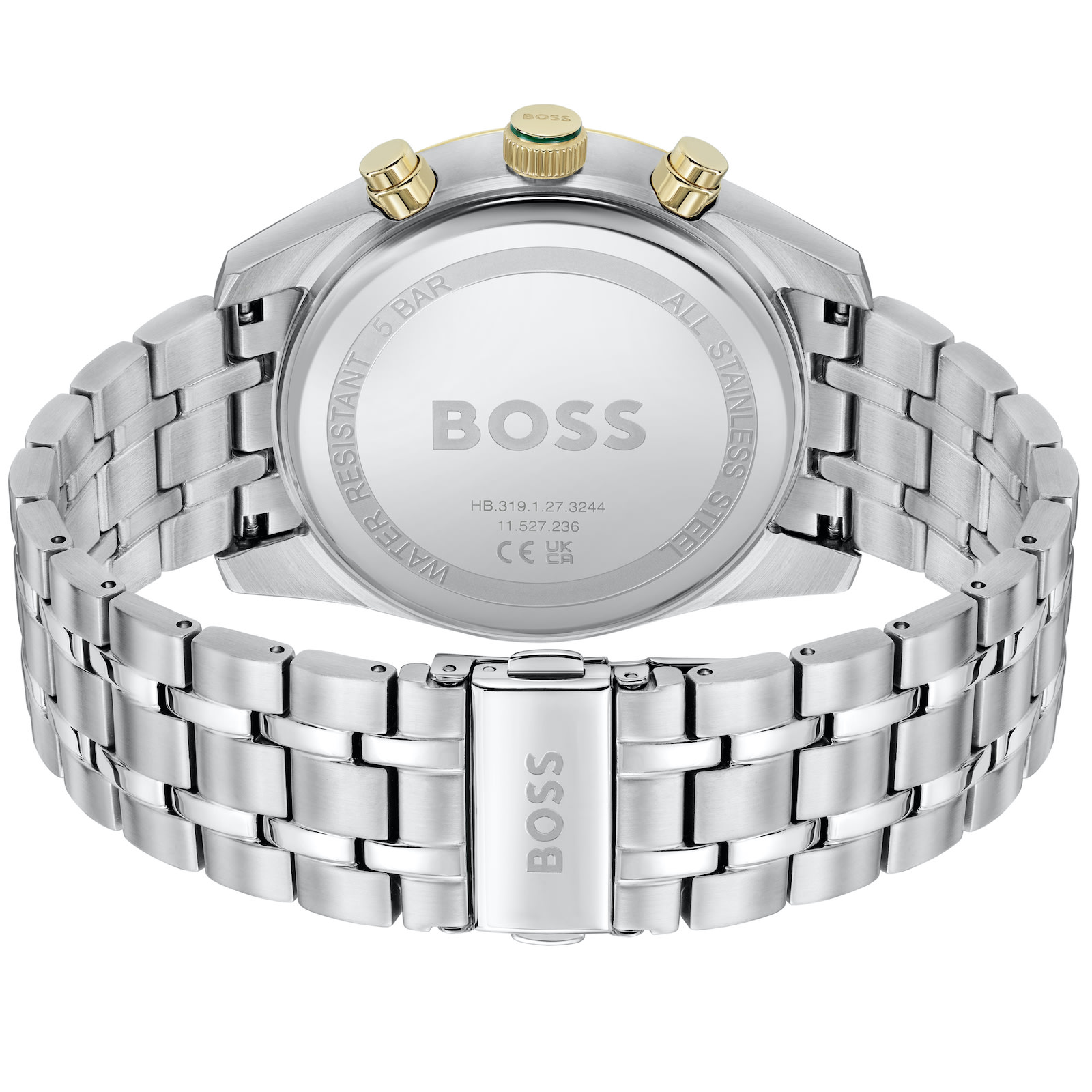 Shop Boss Business Boss Skytraveller Watch Silver