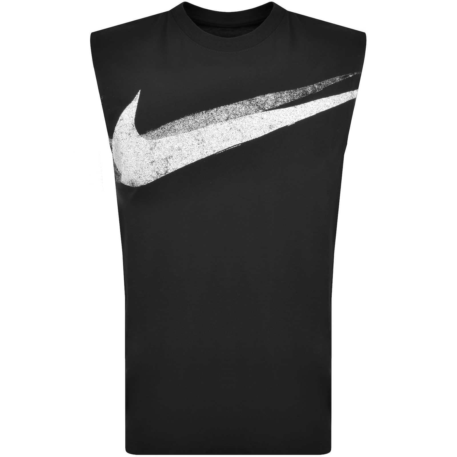 Shop Nike Training Dri Fit Swoosh Vest Black