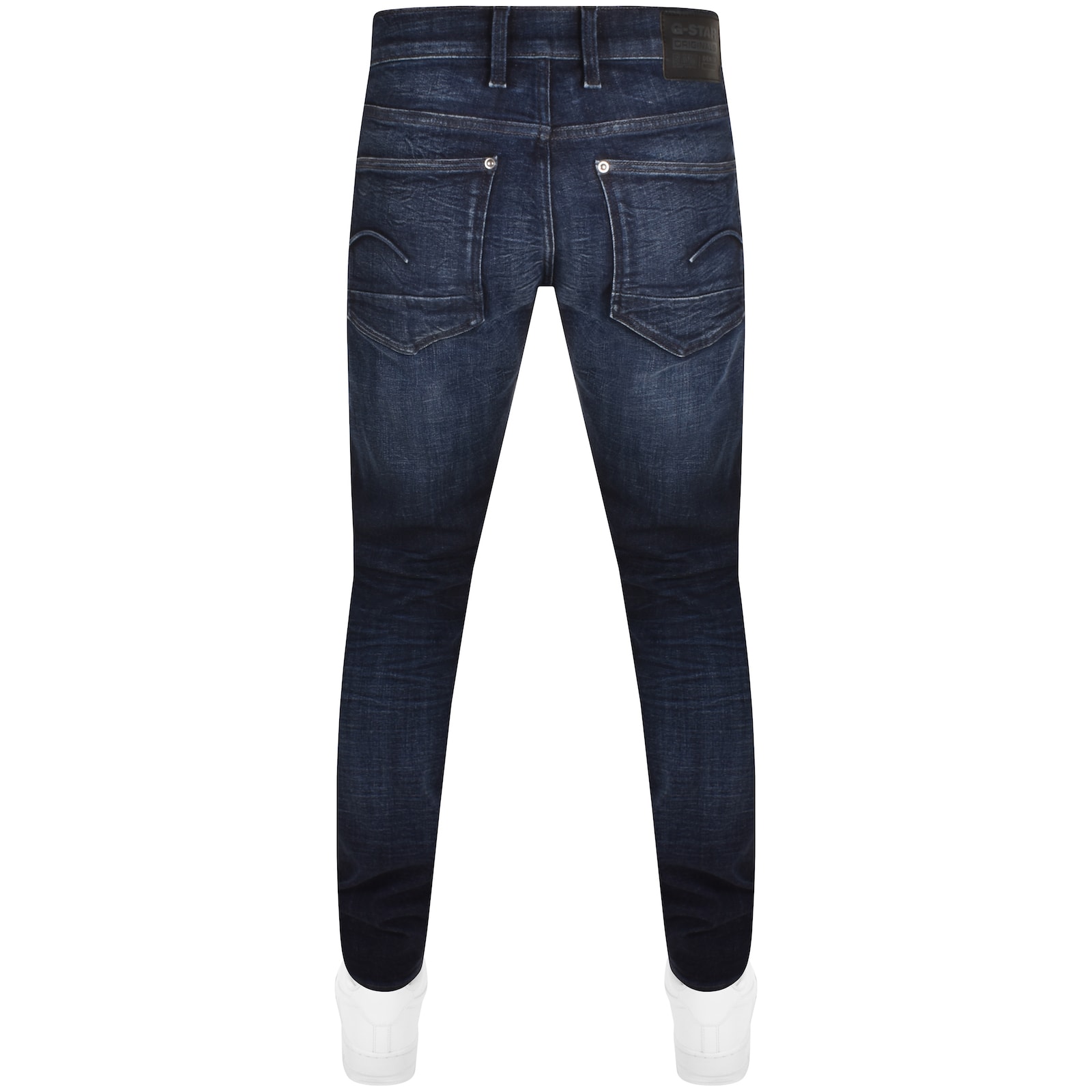 Shop G-star G Star Raw Revend Skinny Jeans Blue