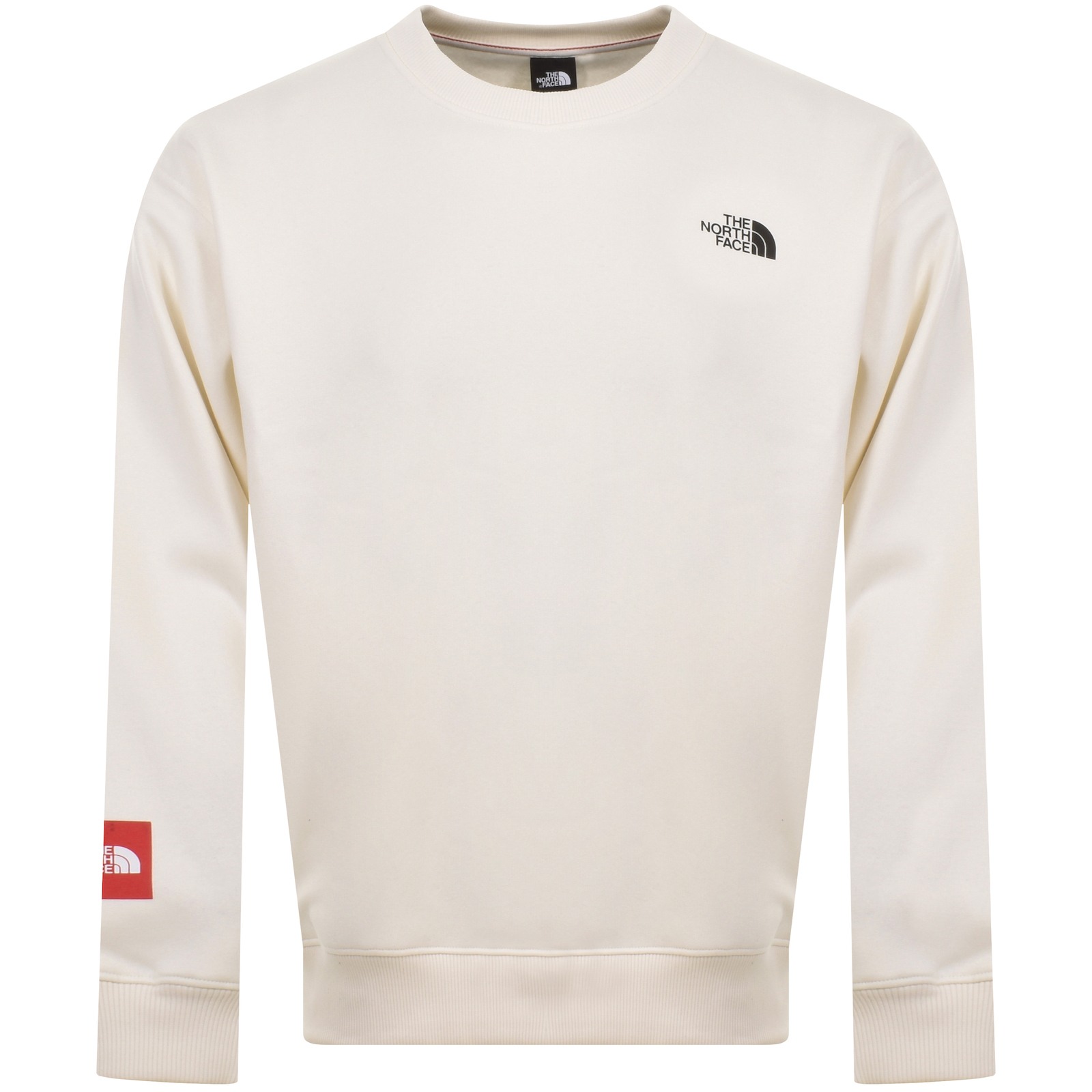 Shop The North Face U Axys Sweatshirt White