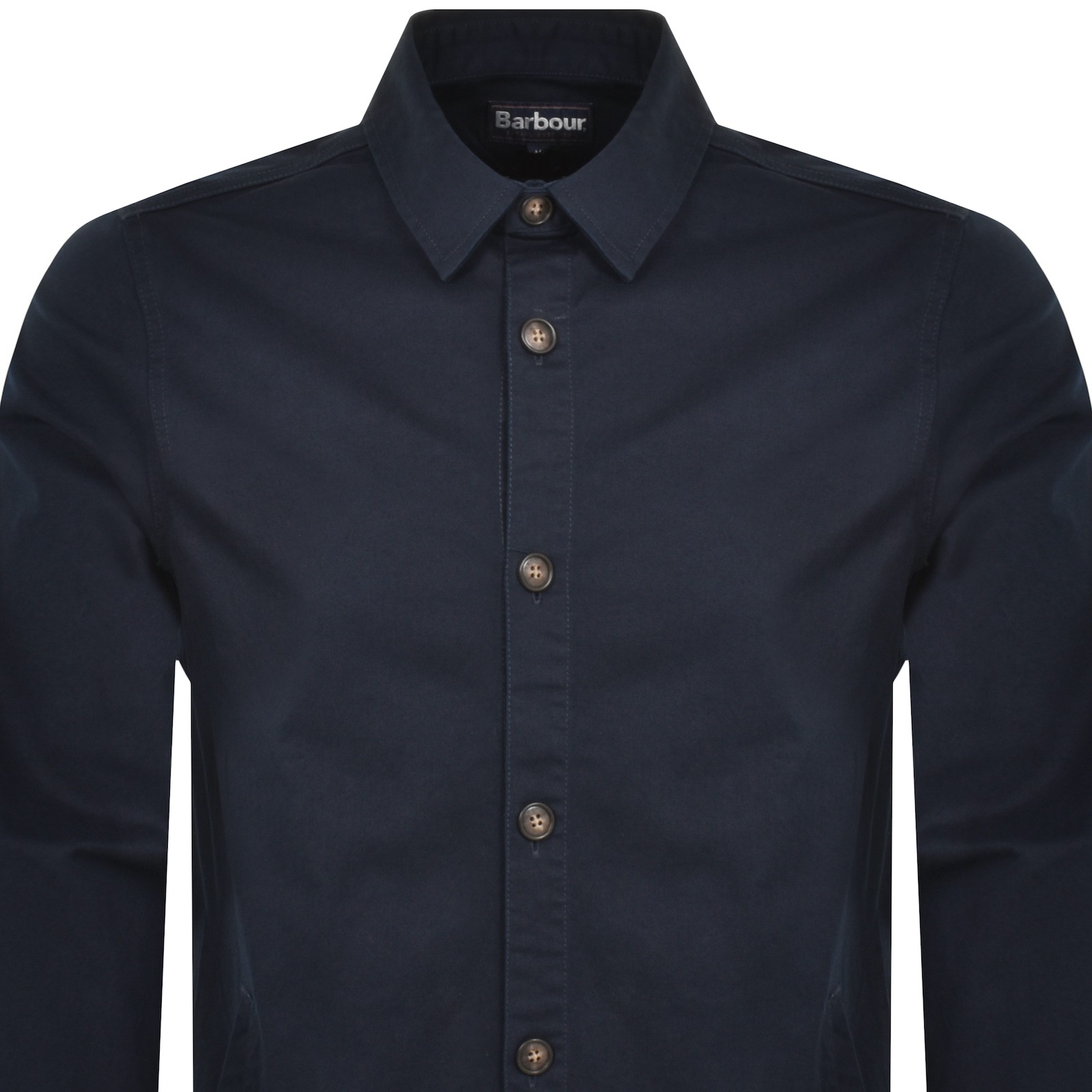 Shop Barbour Ruxton Overshirt Navy