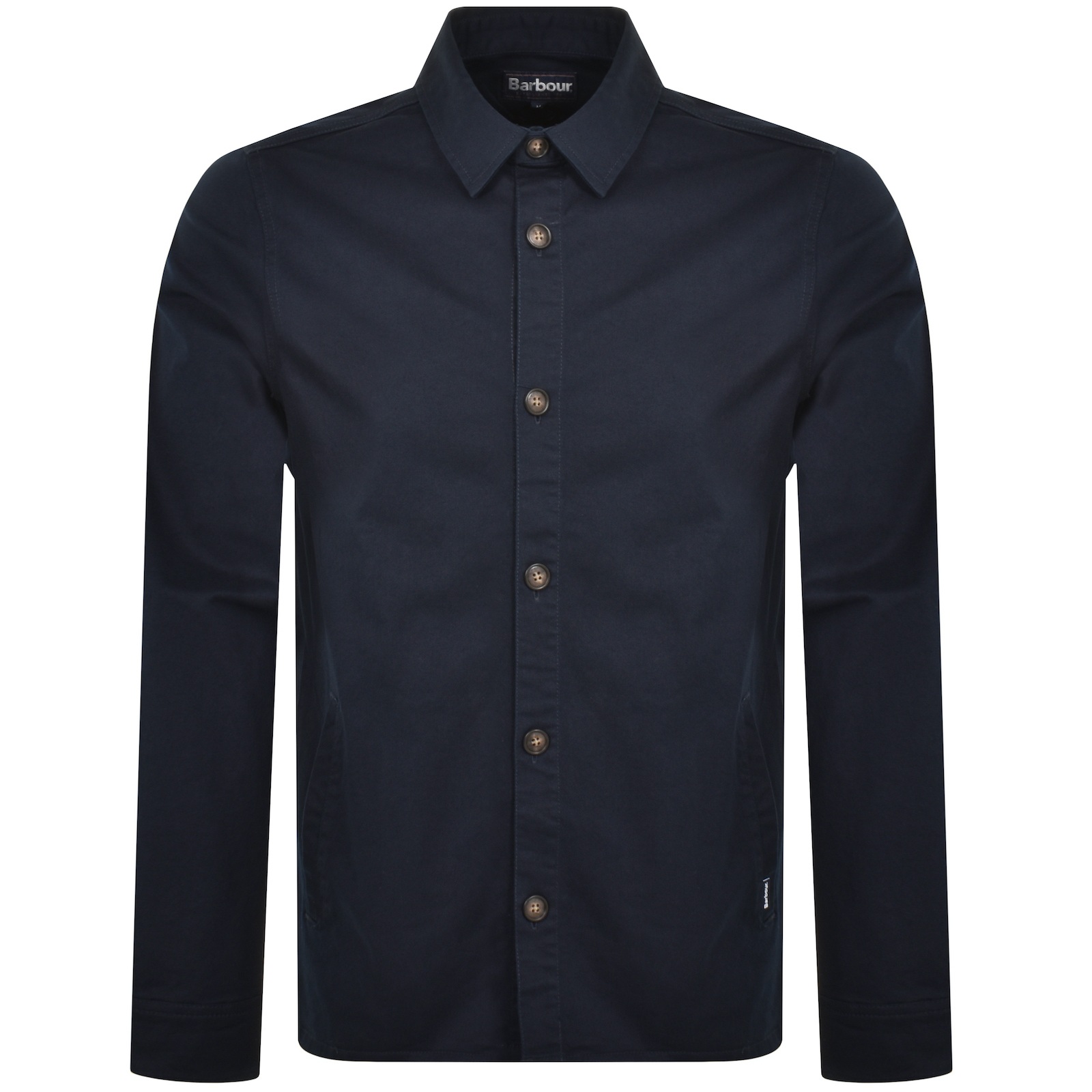 Shop Barbour Ruxton Overshirt Navy