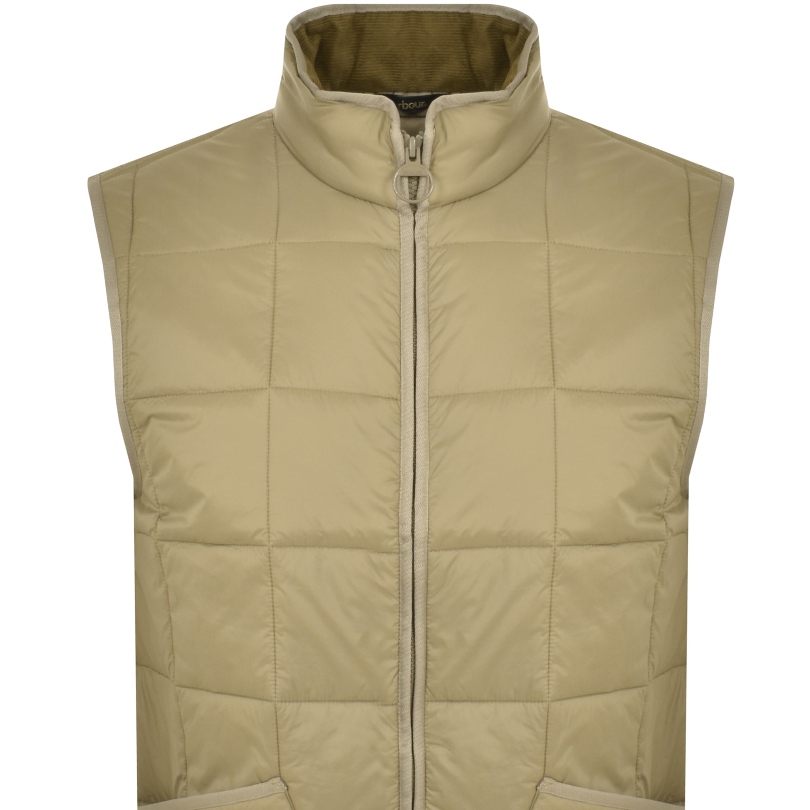 Shop Barbour Liddesdale Quilted Gilet Beige