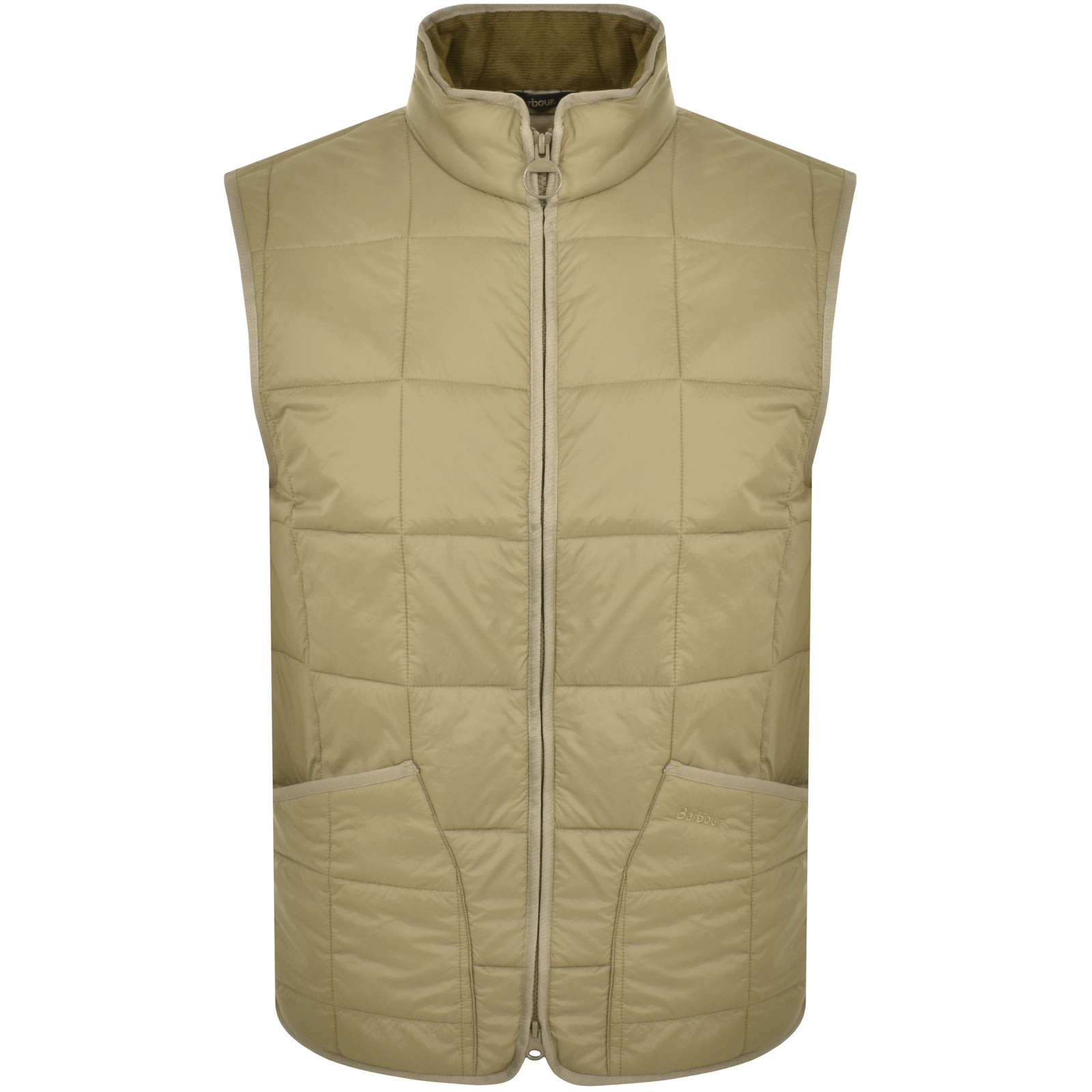 Shop Barbour Liddesdale Quilted Gilet Beige