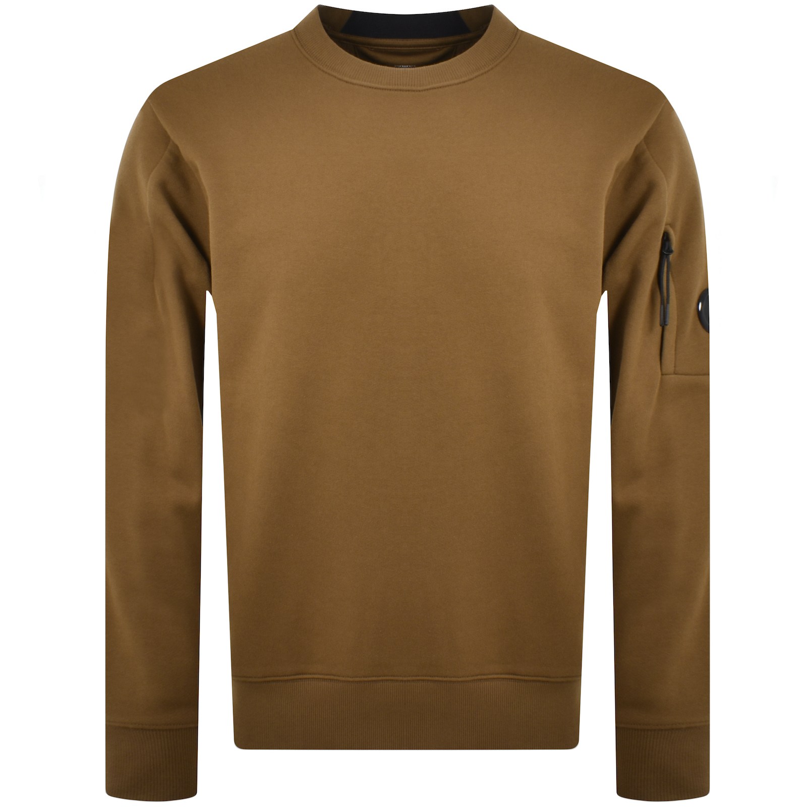 Shop C P Company Cp Company Diagonal Sweatshirt Brown