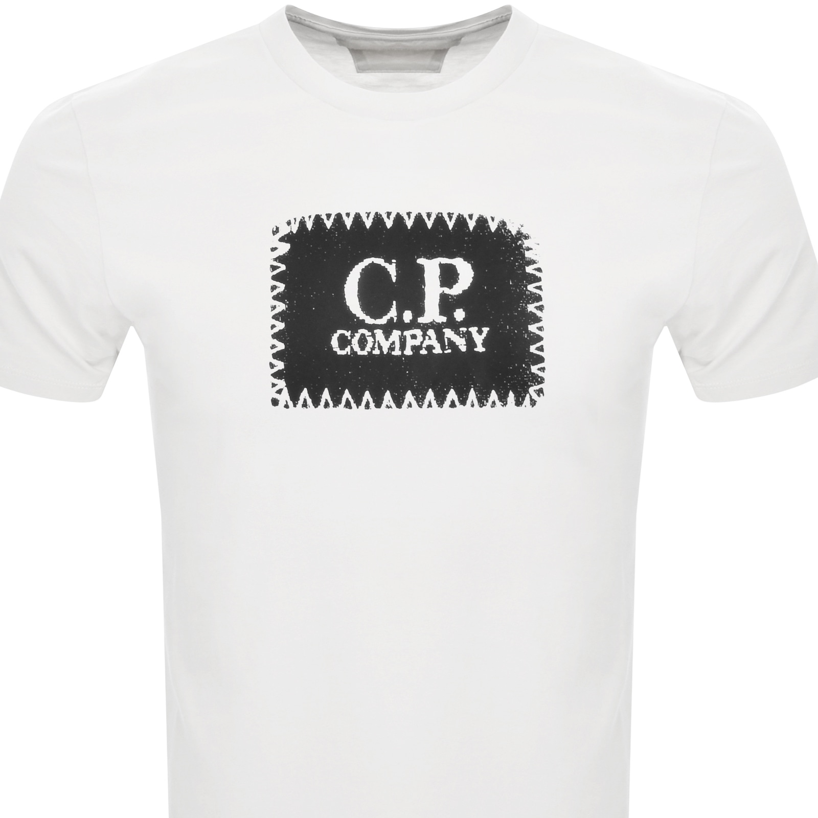 Shop C P Company Cp Company Logo T Shirt White