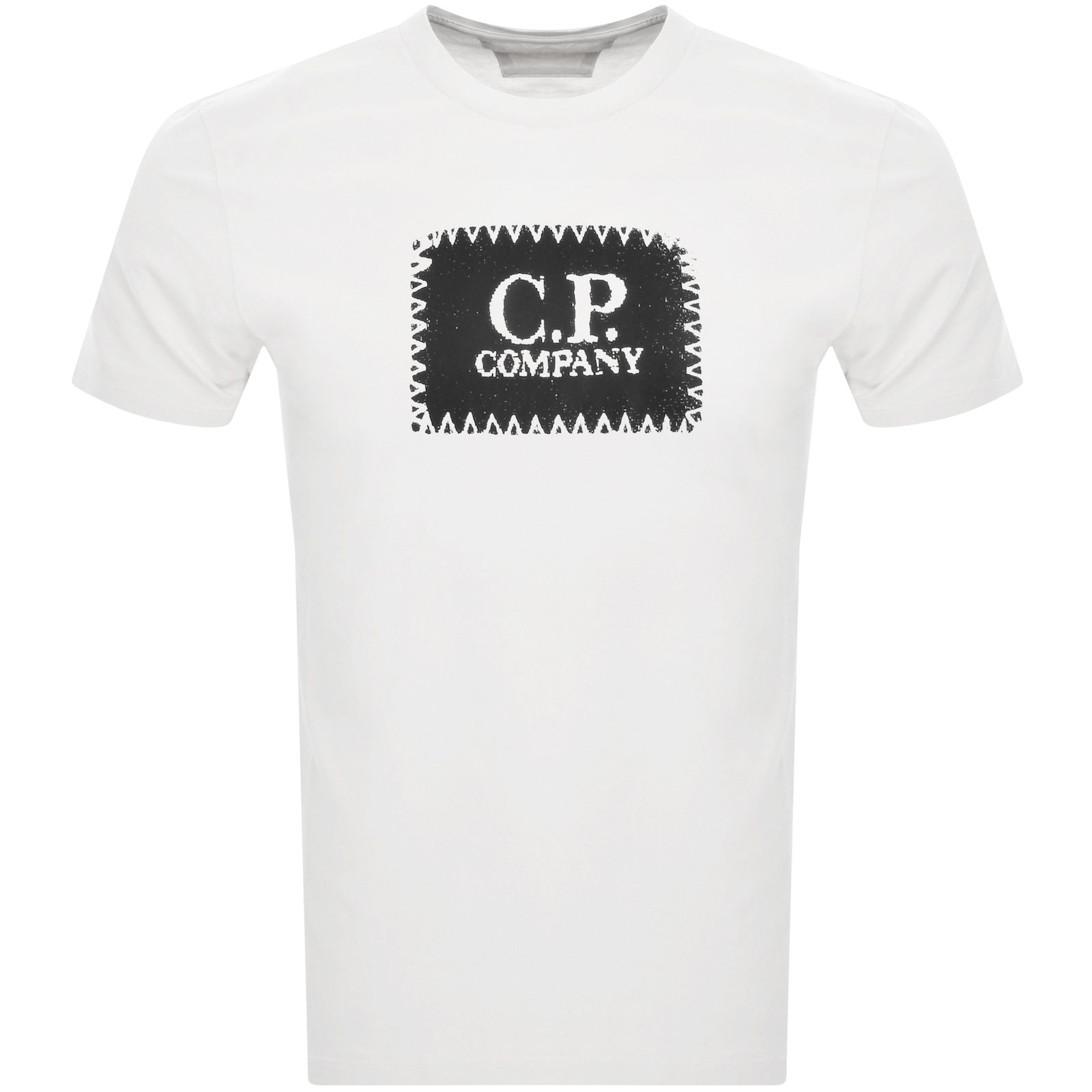 Shop C P Company Cp Company Logo T Shirt White