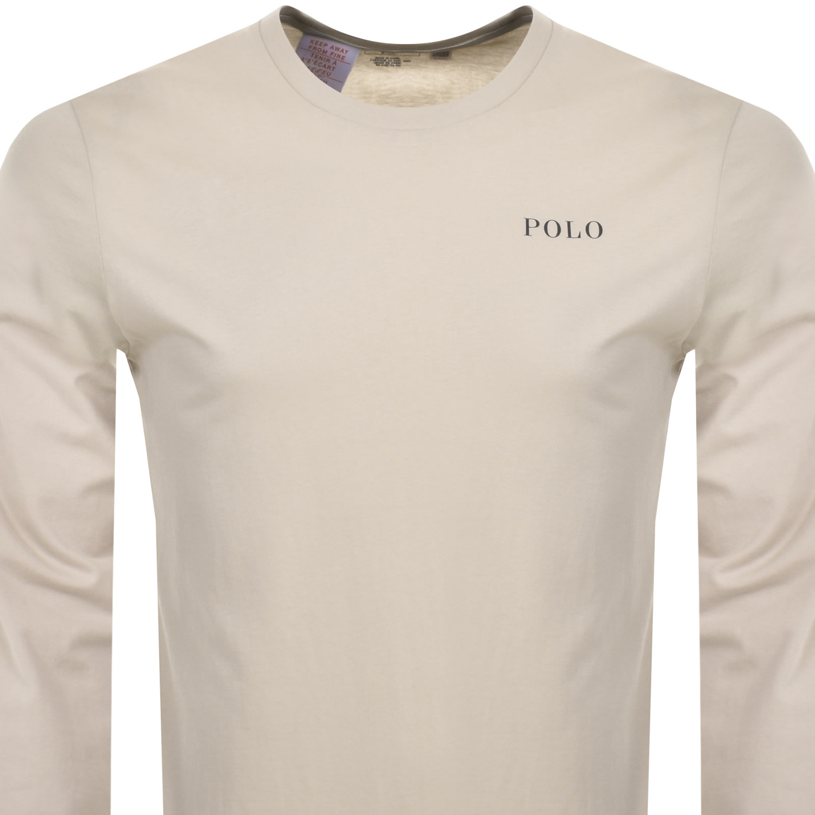 Shop Ralph Lauren Long Sleeved T Shirt Grey