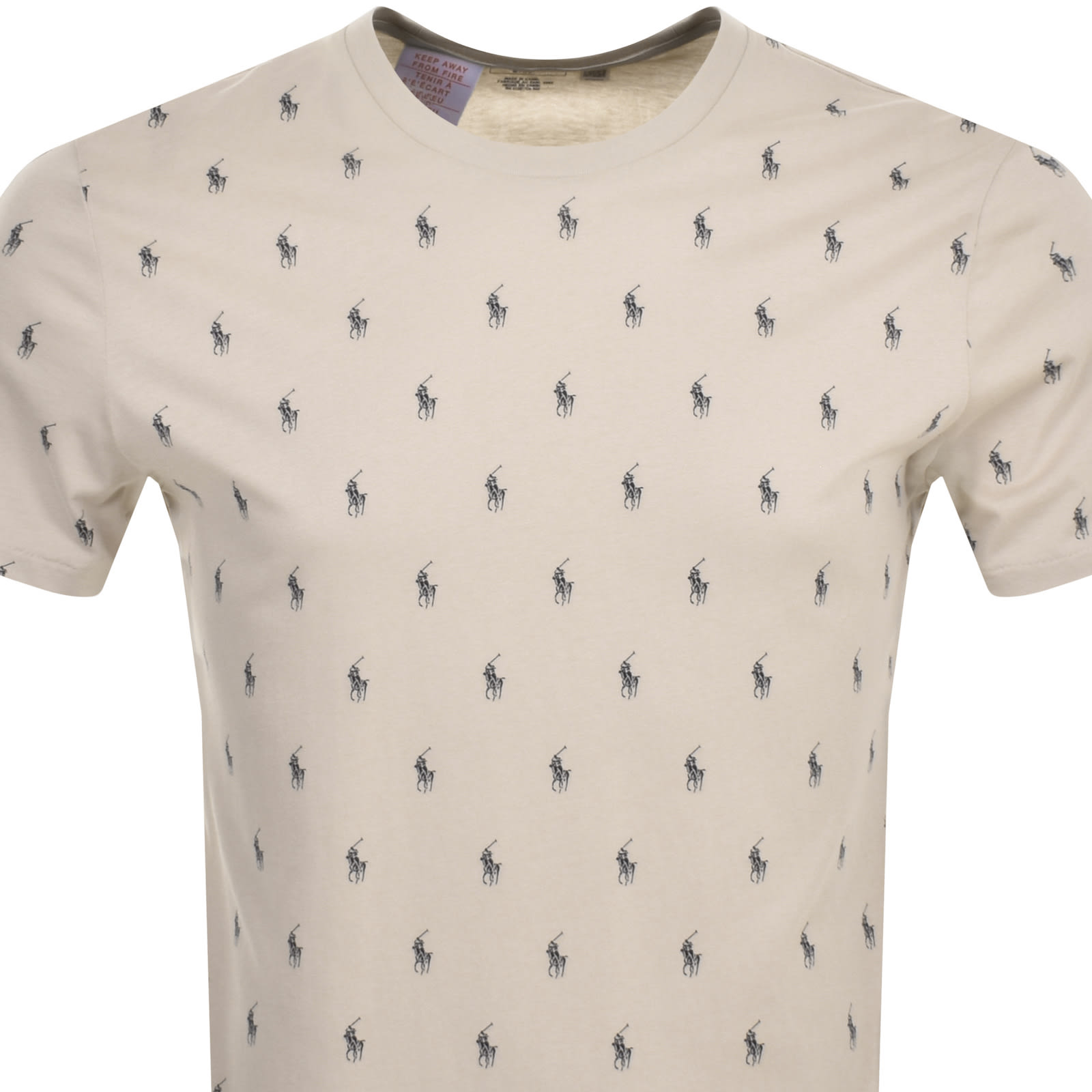 Shop Ralph Lauren Short Sleeved T Shirt Grey