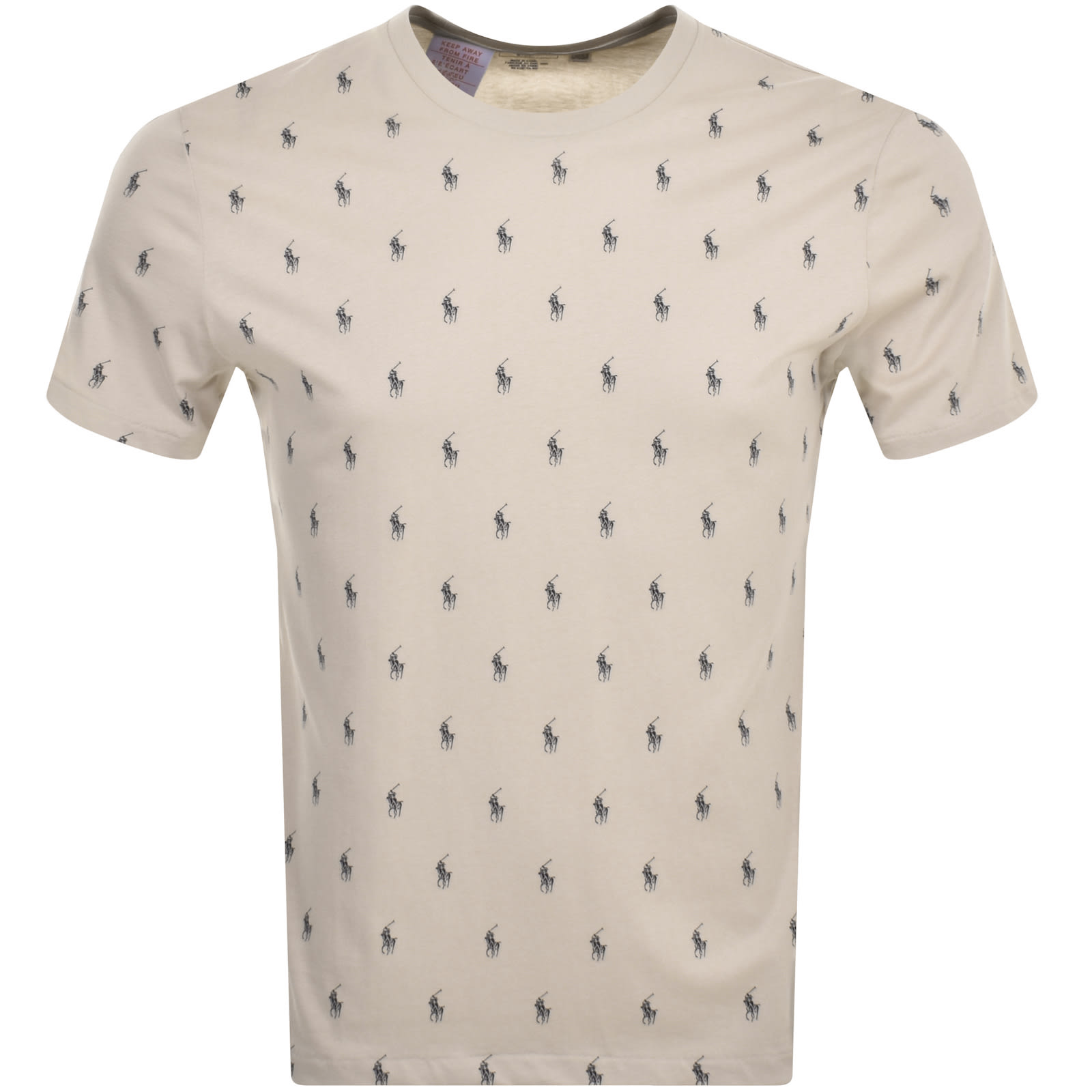 Shop Ralph Lauren Short Sleeved T Shirt Grey