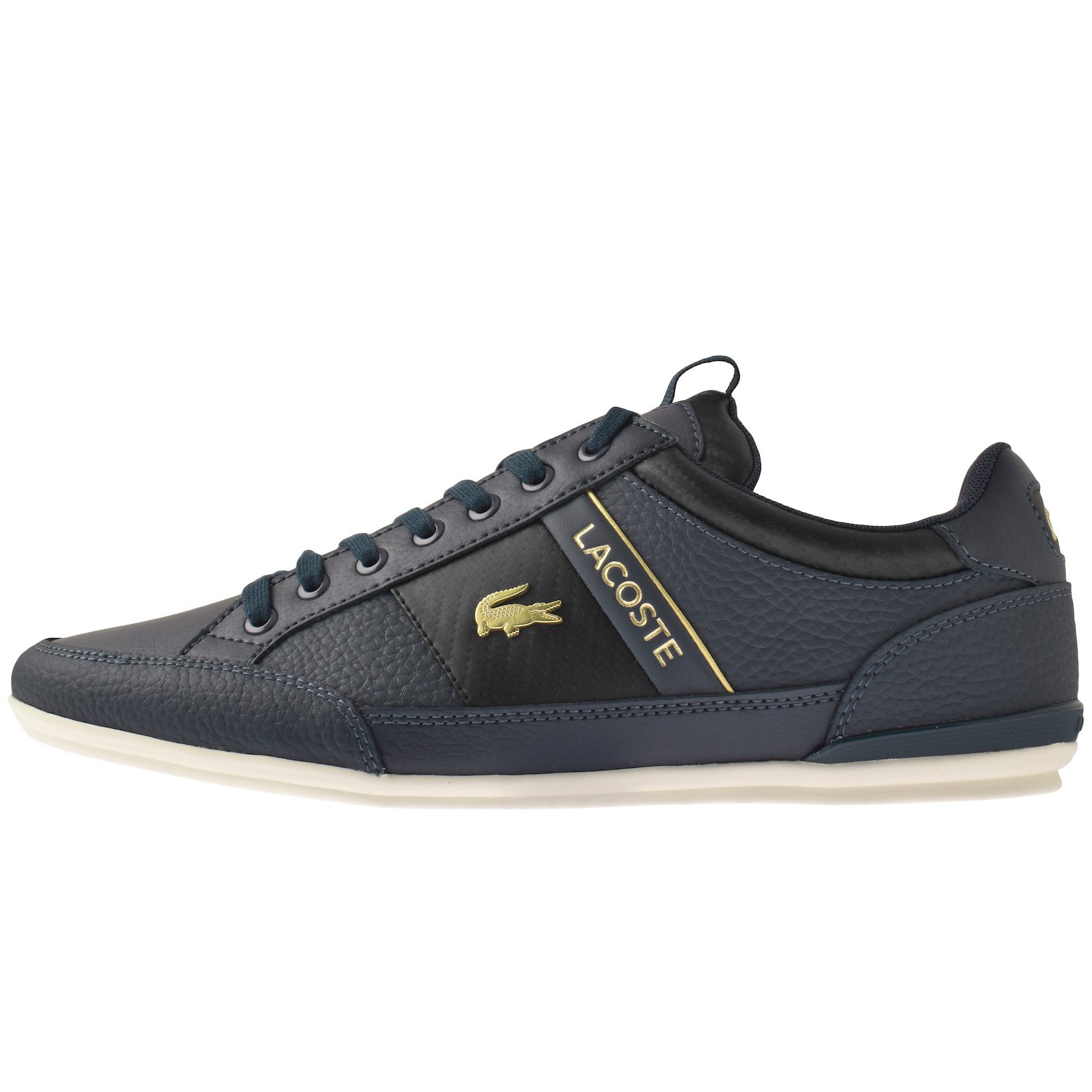 Shop Lacoste Chaymon Trainers Navy