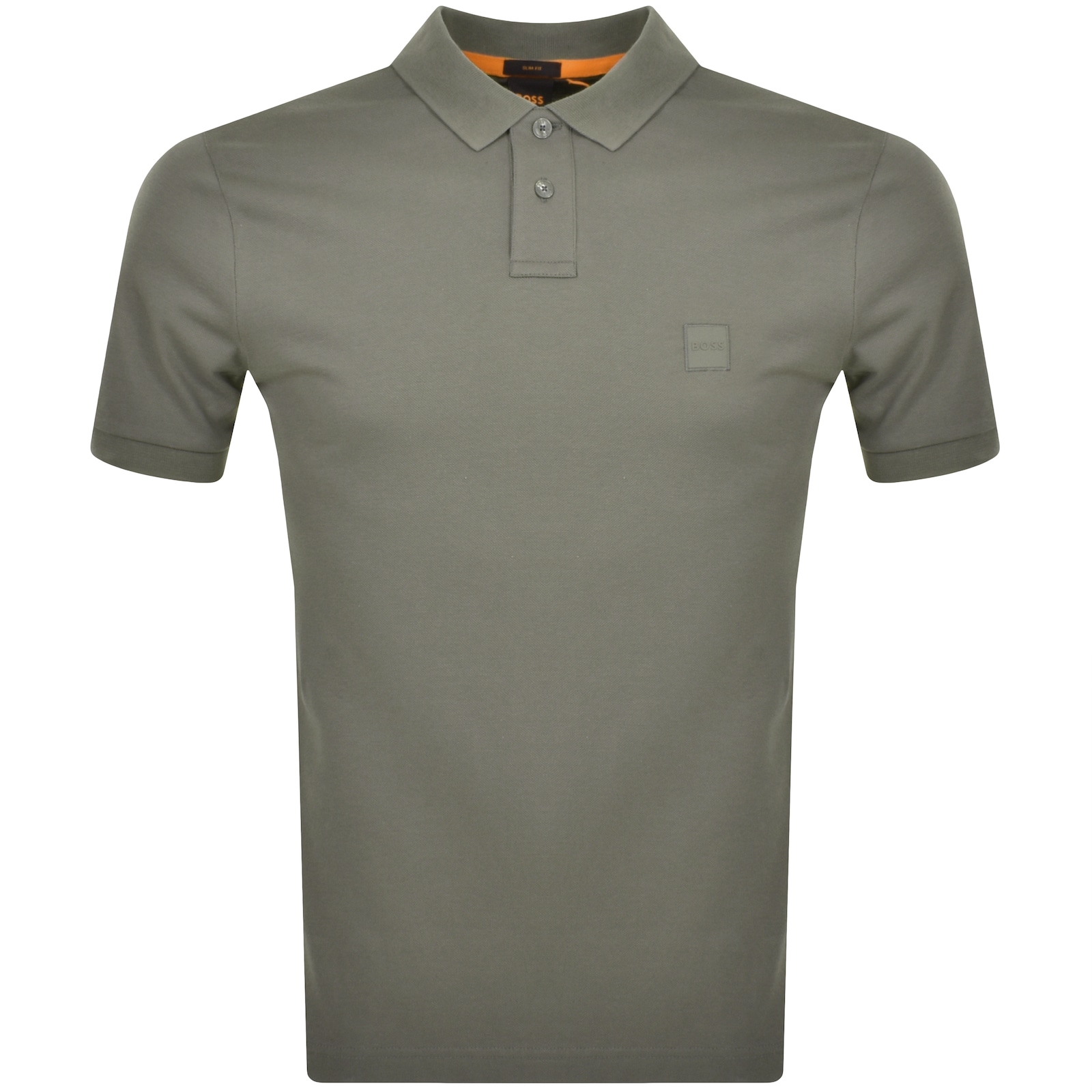 Shop Boss Casual Boss Slim Fit Passenger Polo T Shirt Grey