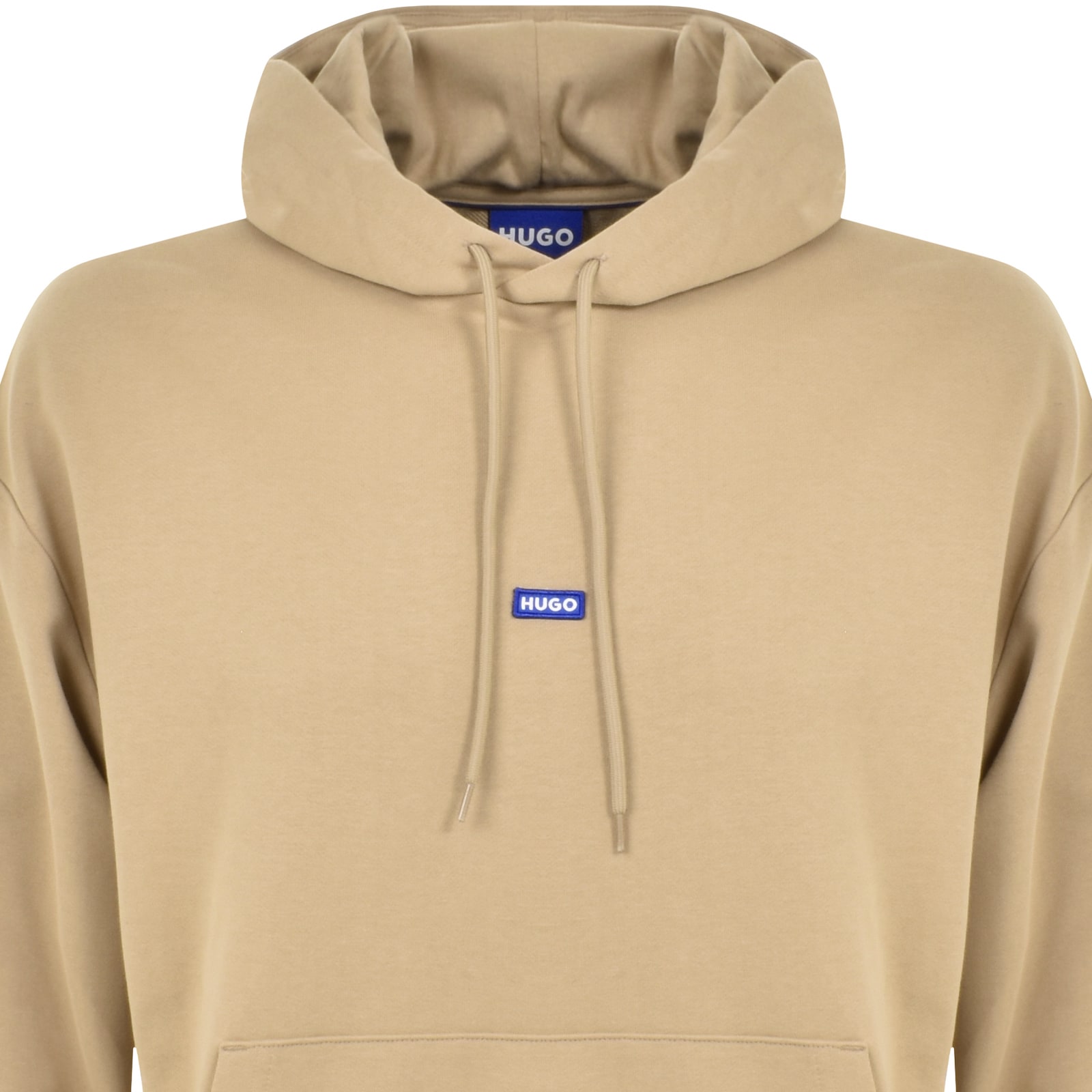 Shop Hugo Blue Nalonso Hoodie Beige