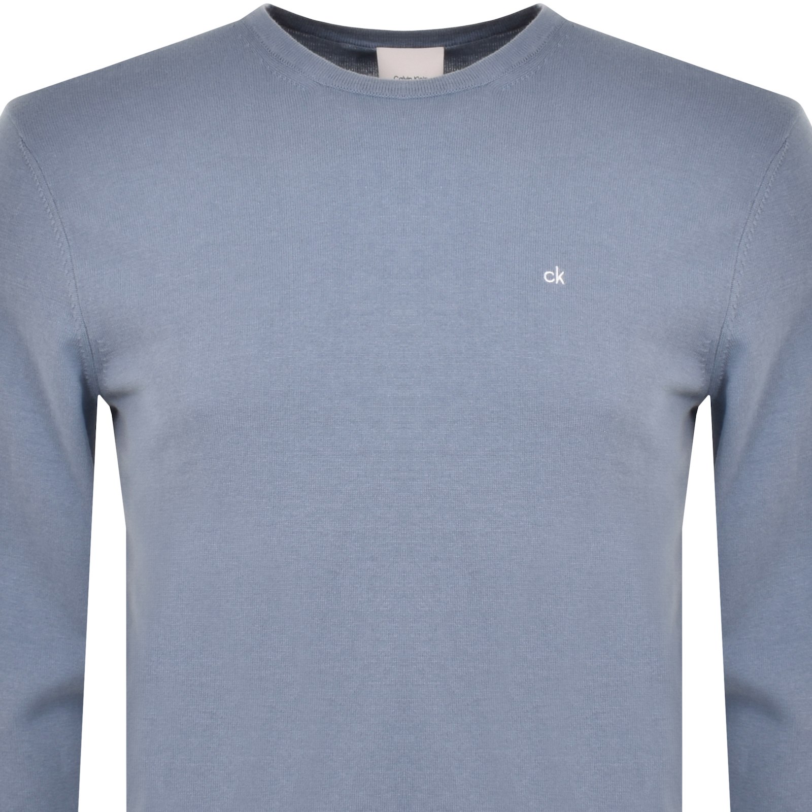 Shop Calvin Klein Logo Sweatshirt Blue