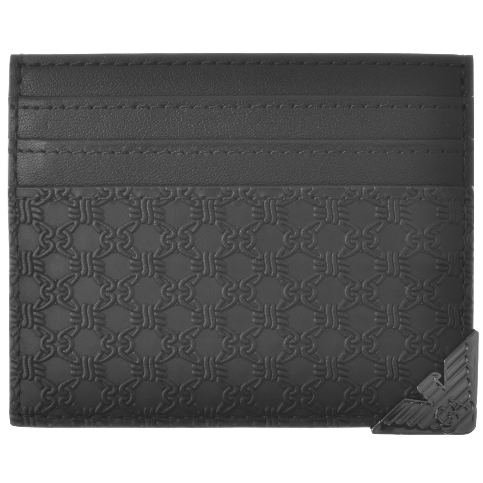 Shop Armani Collezioni Emporio Armani Card Holder Black