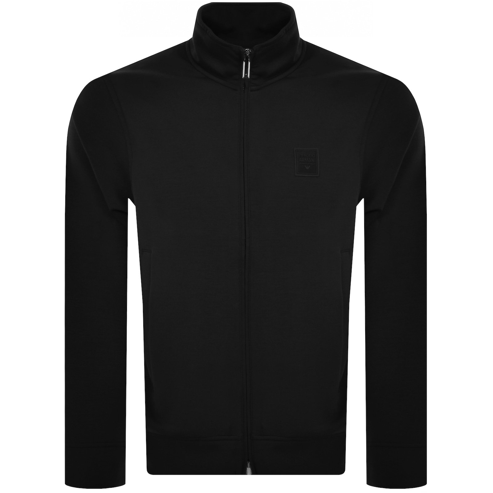 Shop Armani Collezioni Emporio Armani Full Zip Lounge Set Black