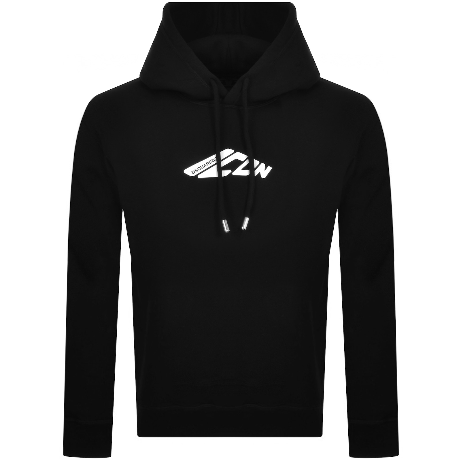 Dsquared2 Relax Fit Hoodie In Black