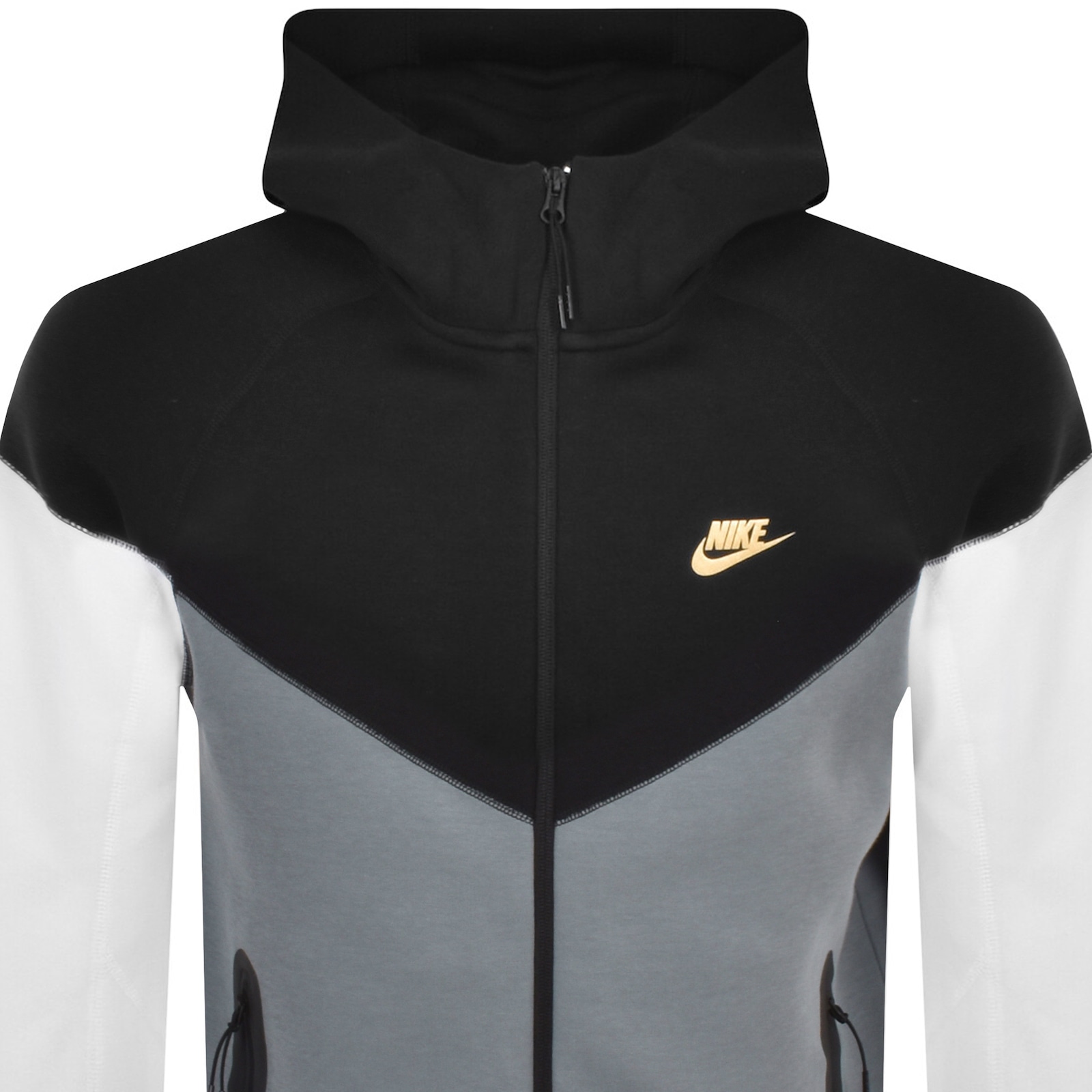 Shop Nike Sportswear Tech Full Zip Hoodie Black