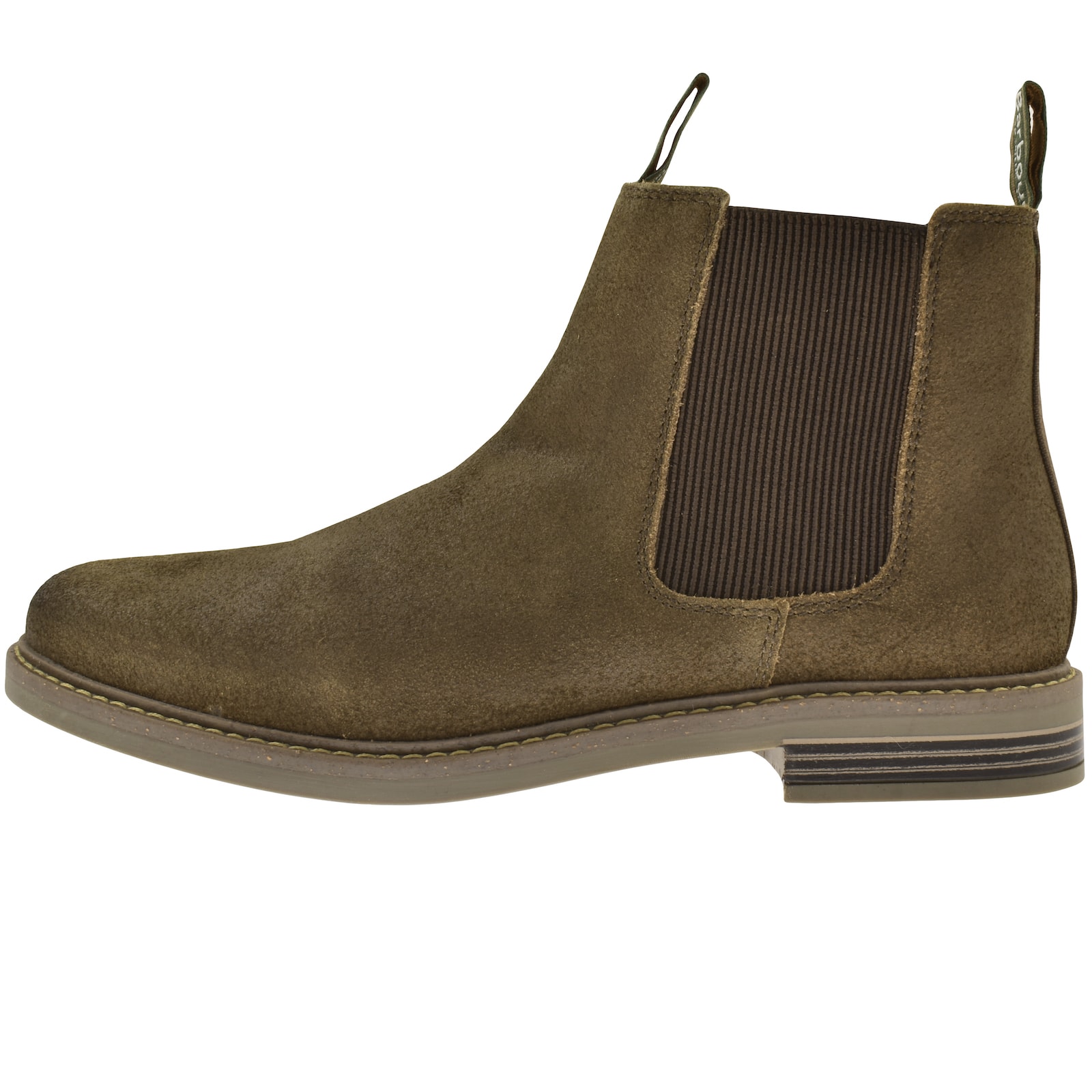 Barbour Farsley Boots Khaki In Green