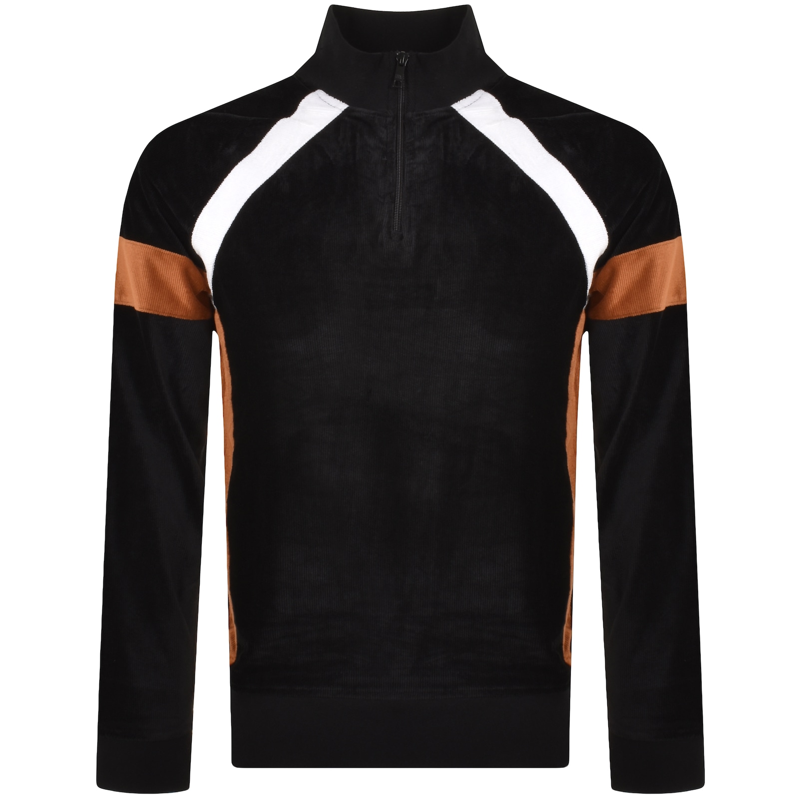 Luke 1977 Taksim Funnel Neck Sweatshirt Black In Black