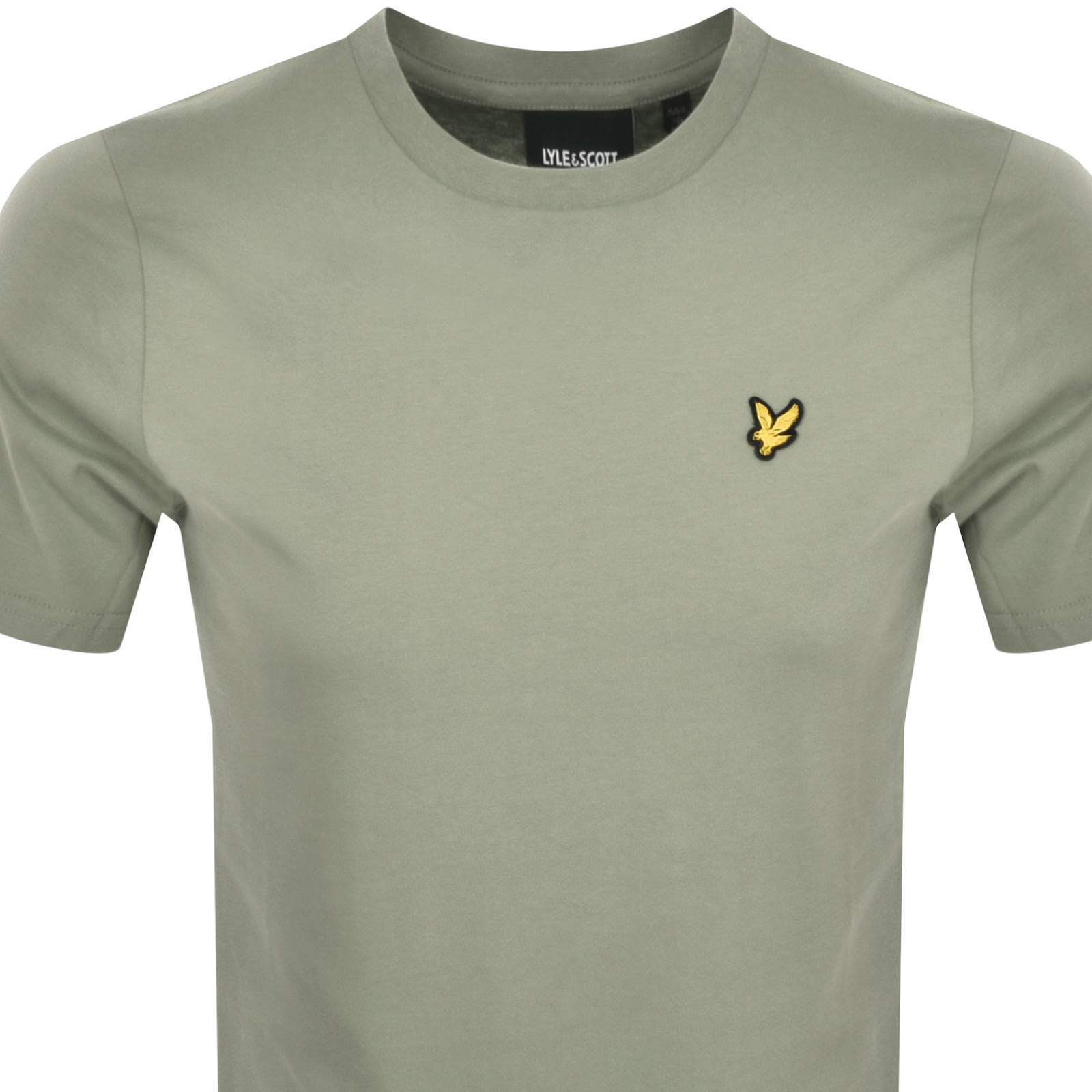 Shop Lyle & Scott Lyle And Scott Crew Neck T Shirt Green