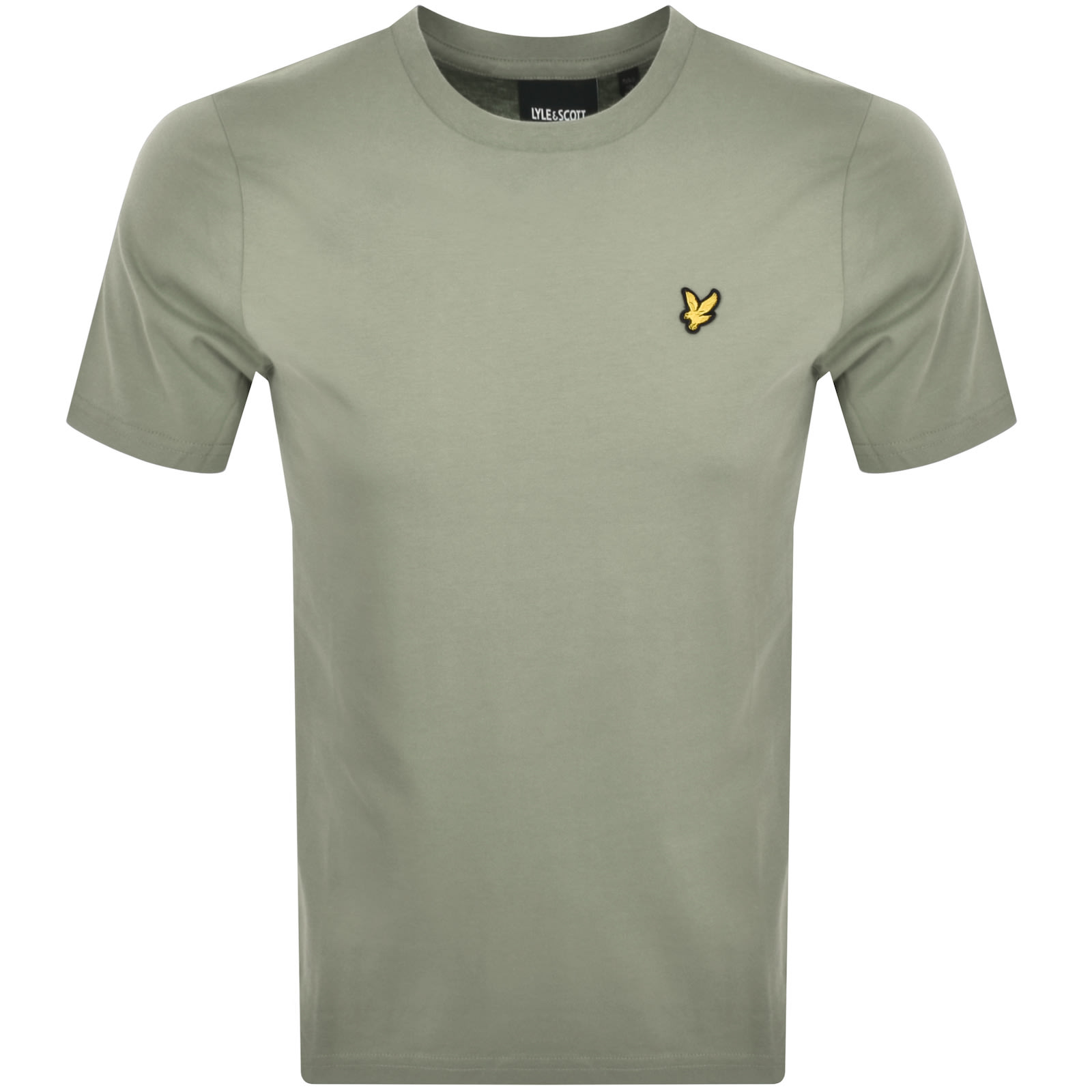 Shop Lyle & Scott Lyle And Scott Crew Neck T Shirt Green