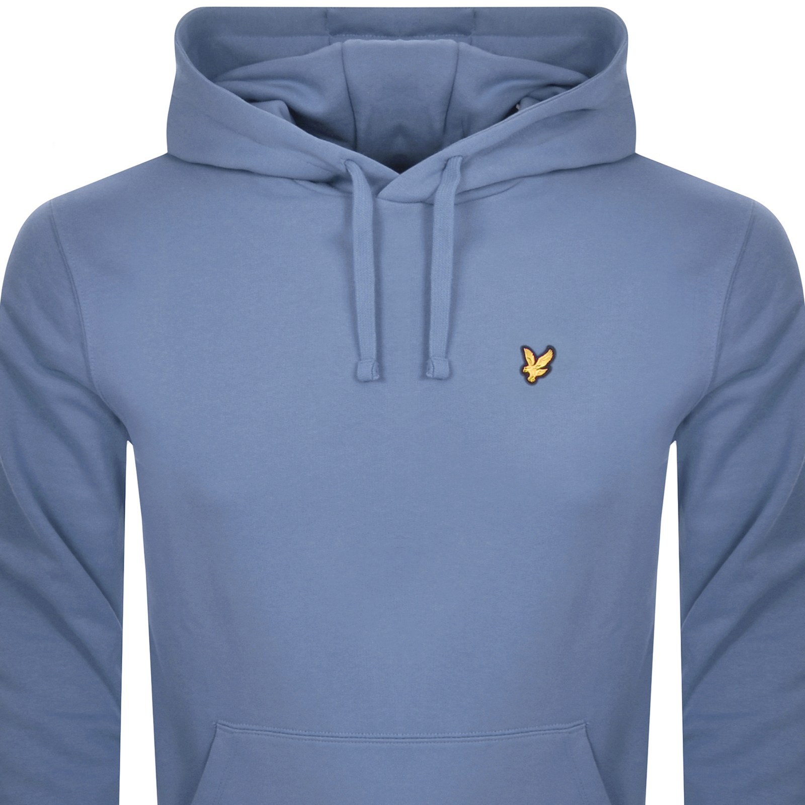 Shop Lyle & Scott Lyle And Scott Pullover Hoodie Blue