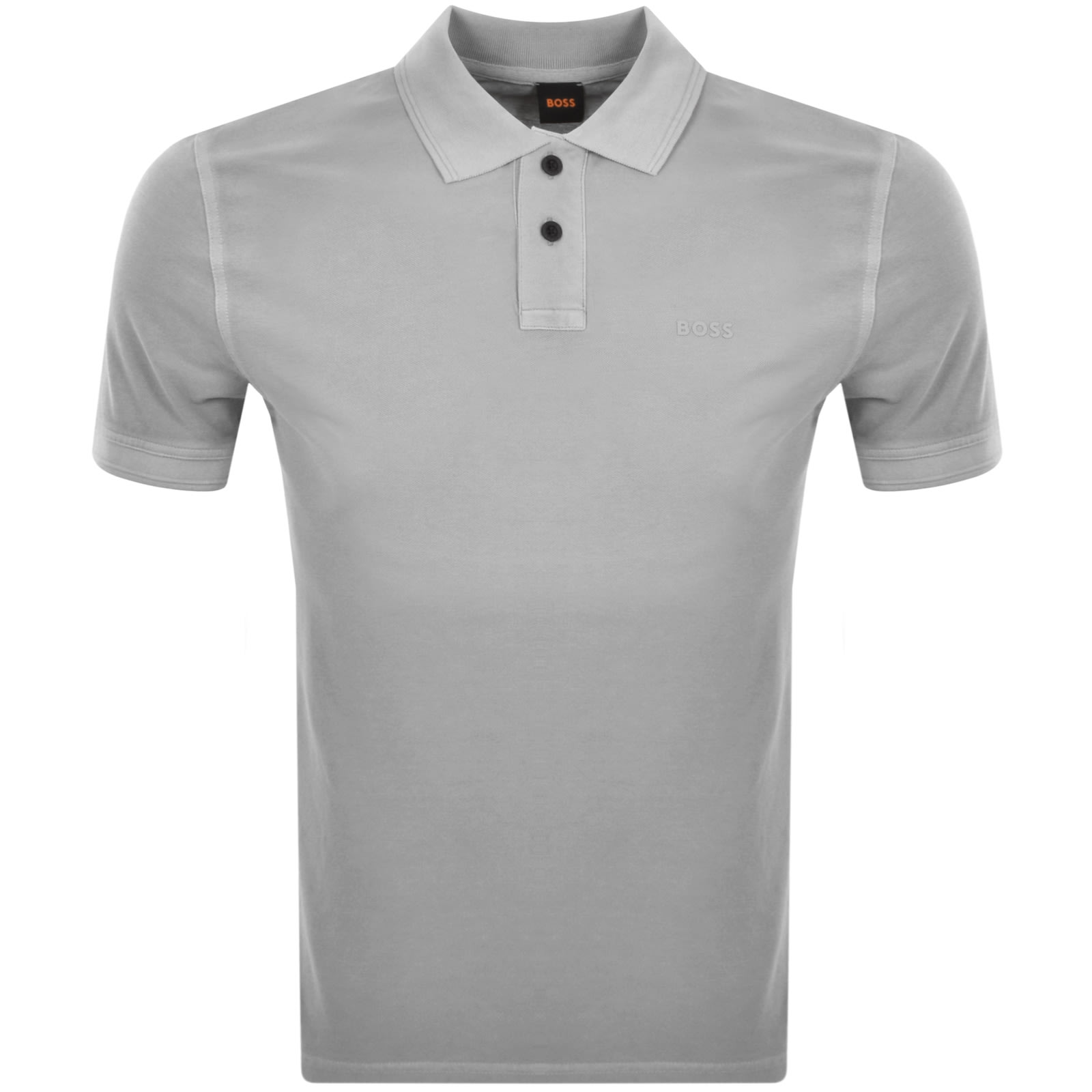 Shop Boss Casual Boss Prime Polo T Shirt Grey