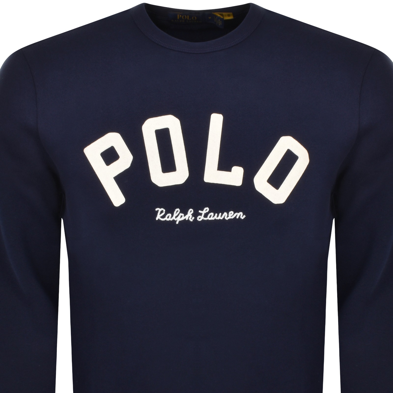 Shop Ralph Lauren Logo Sweatshirt Navy