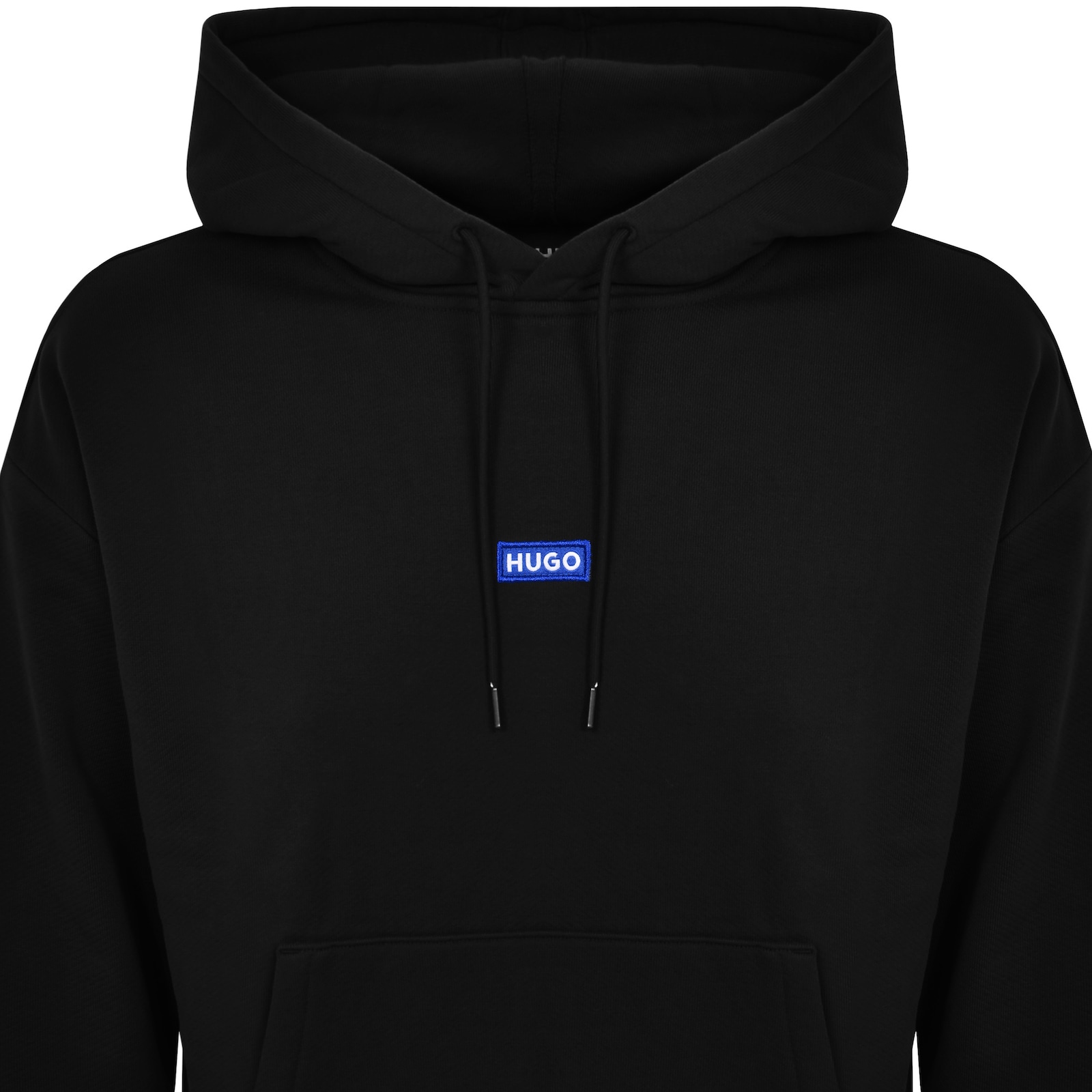 Shop Hugo Blue Nalonso Hoodie Black